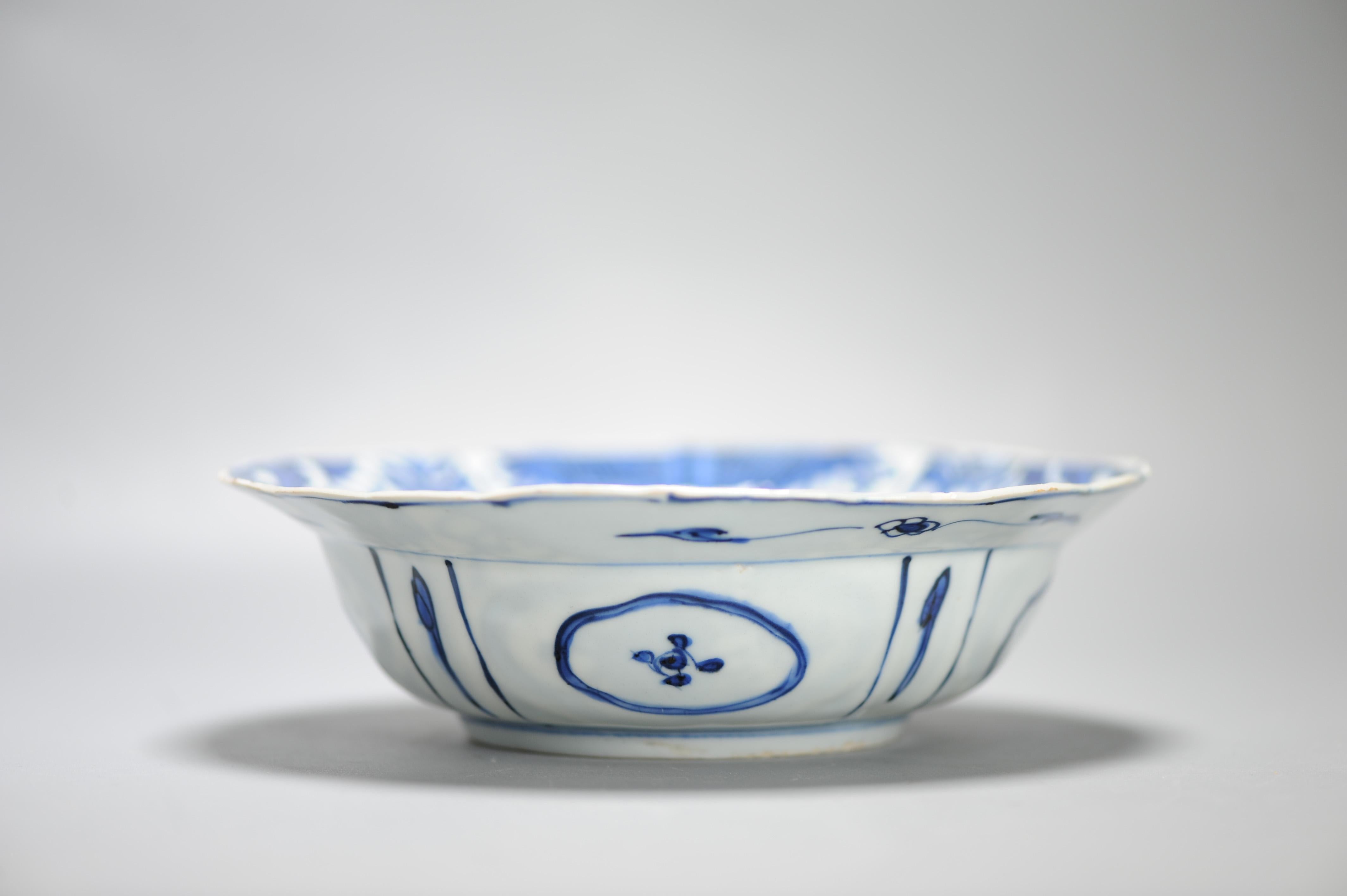 Wanli Antique Ming Period Chinese Porcelain Kraak Klapmuts Birds China For Sale 1
