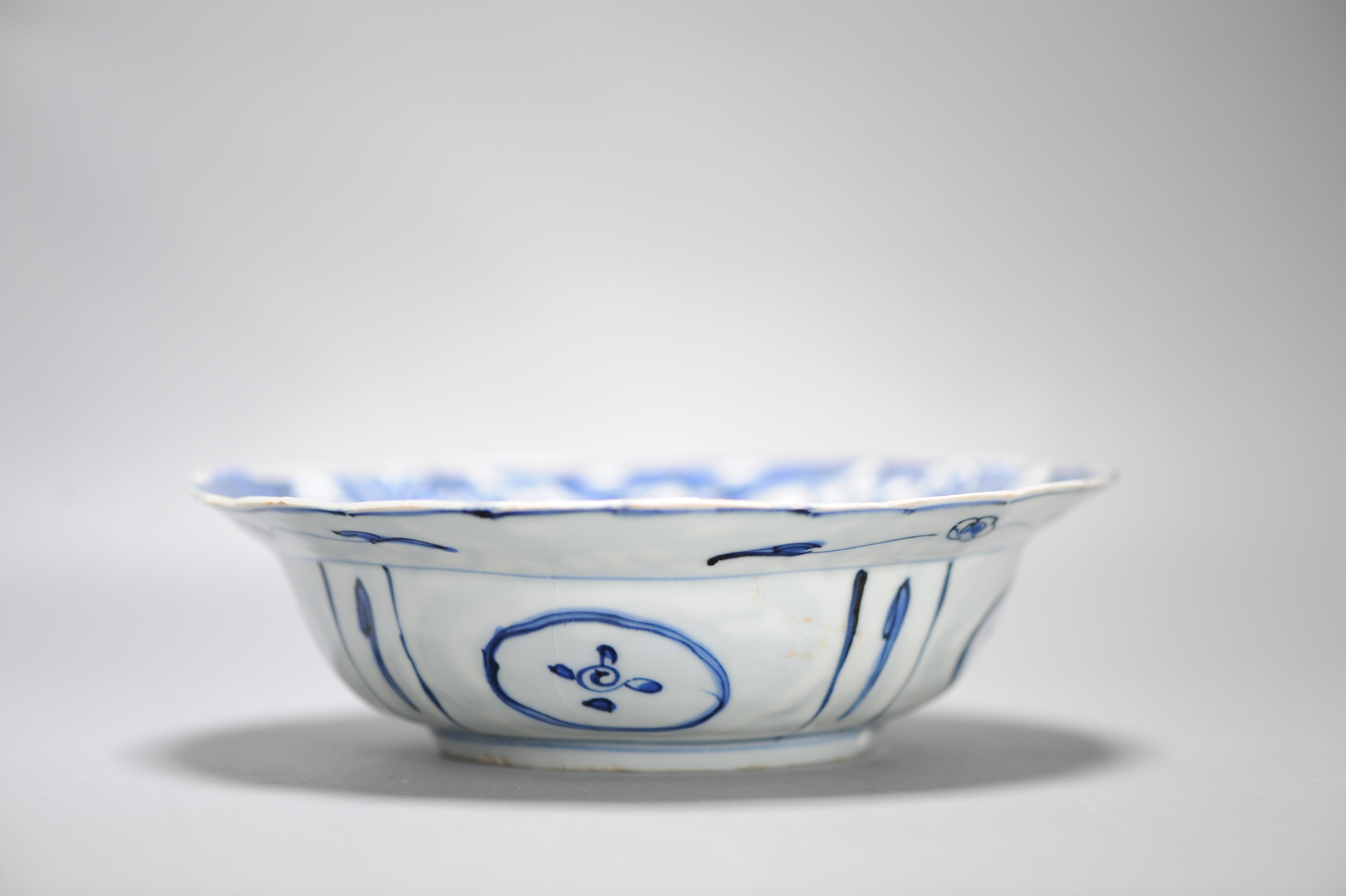 Wanli Antique Ming Period Chinese Porcelain Kraak Klapmuts Birds China For Sale 4