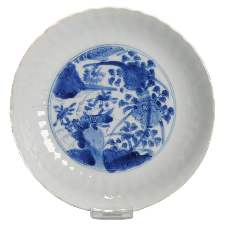 Wanli Antiguo Periodo Ming Plato de Porcelana China Kraak CHENGHUA MARCADO