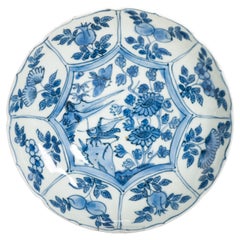Wanli Antique Ming Period Chinese Porcelain Kraak Plate Grasshopper China