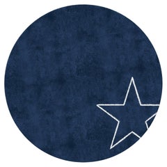 Tappeto Want Hand-Tufted Blue, Collezione Take Me Up di Paolo Stella