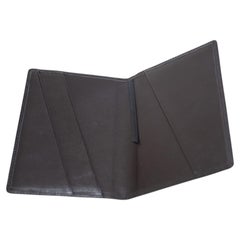Want Les Essentiels de la Vie Black Leather Passport Cover