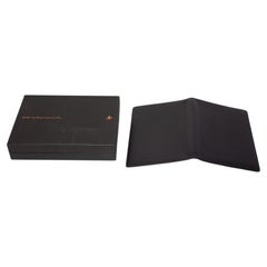 Want Les Essentiels de la Vie Black Leather Passport Cover