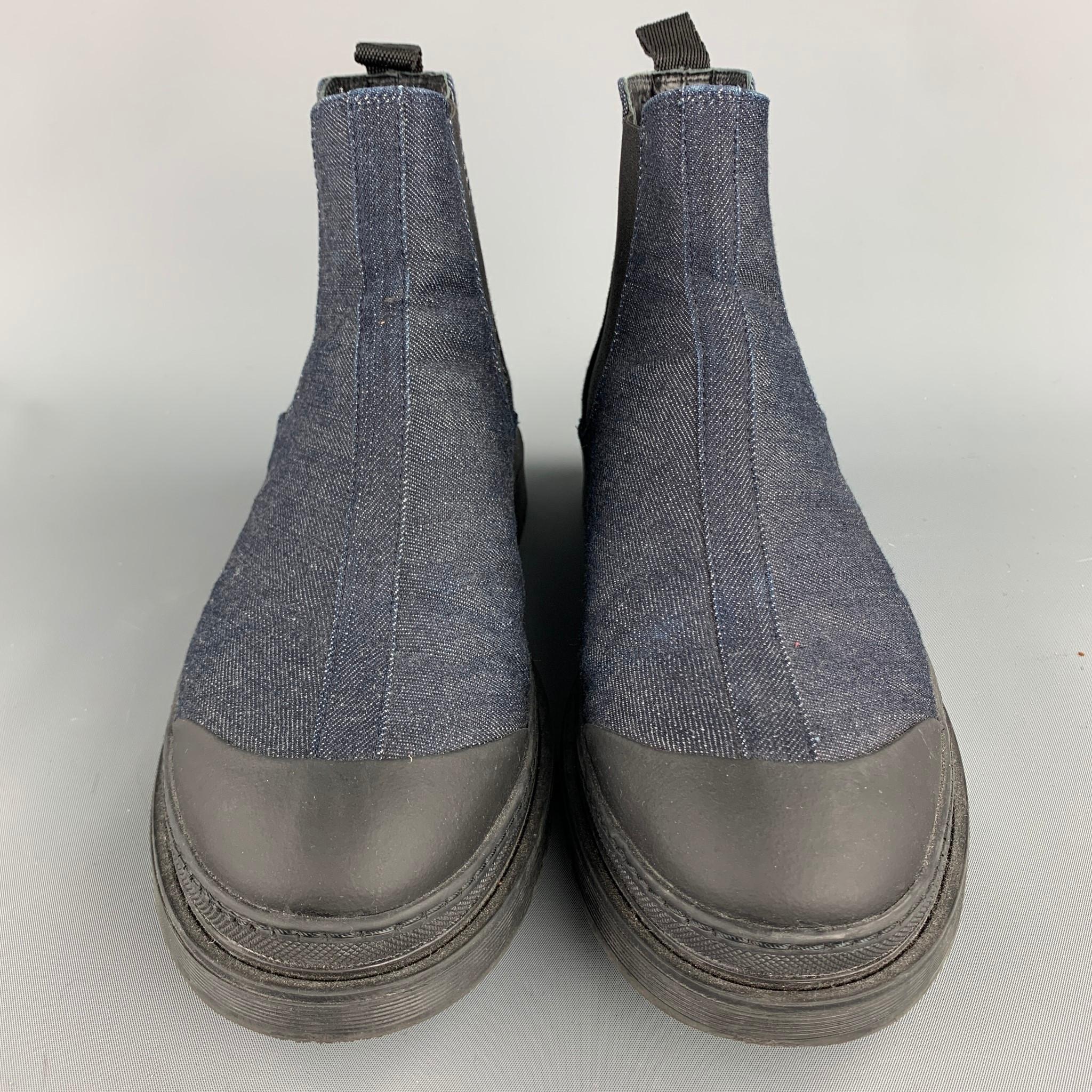 denim boots size 11