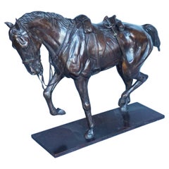 "War Hose" Contemporary Bronze Sculpture by Jenna Gearing