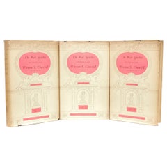 War Speeches of the Hon. Winston S. Churchill - All First Editions, 3 Vols
