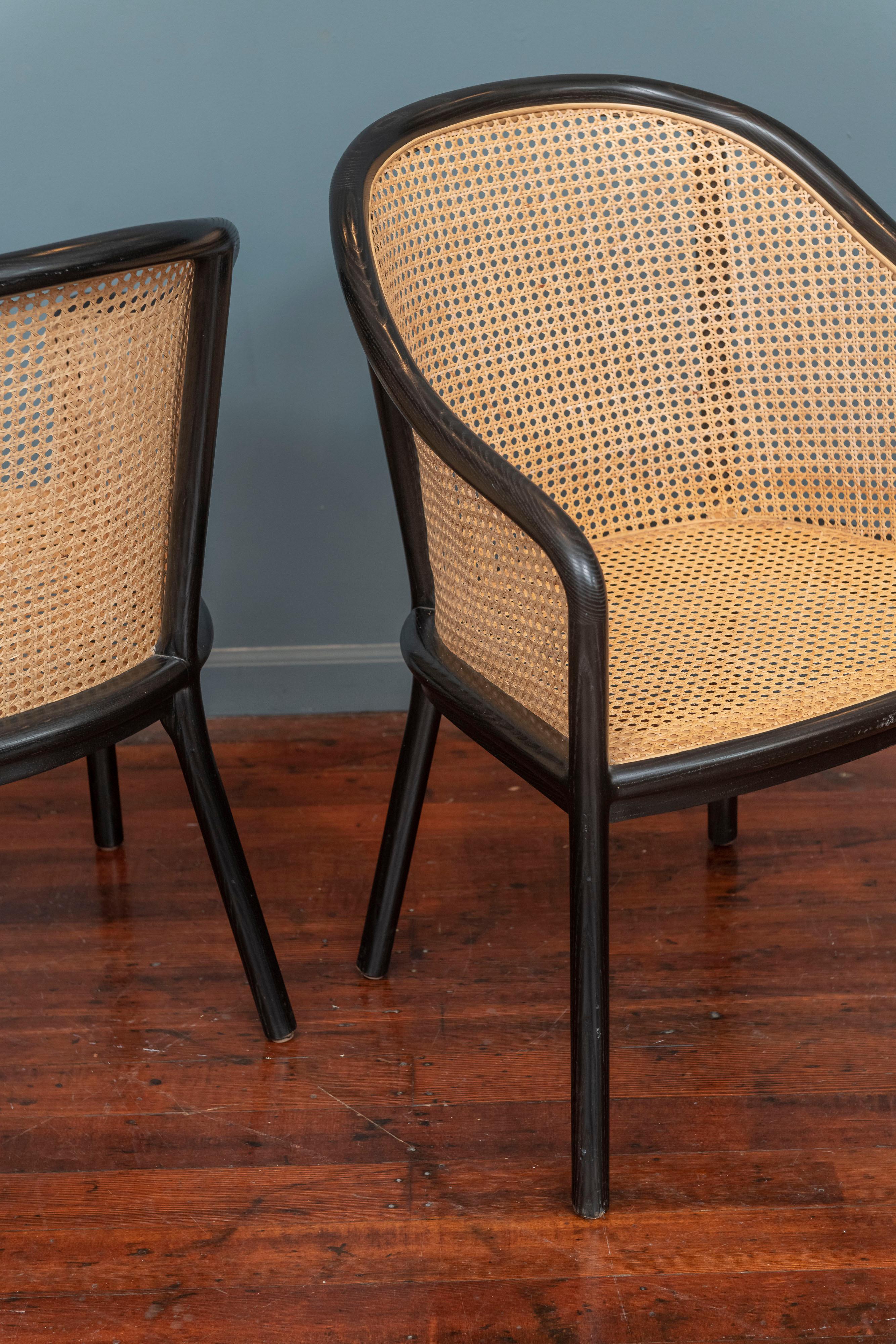 Ward Bennett Armchairs for Brickel Assoc In Good Condition In San Francisco, CA