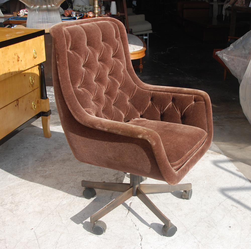 bronze desk chair