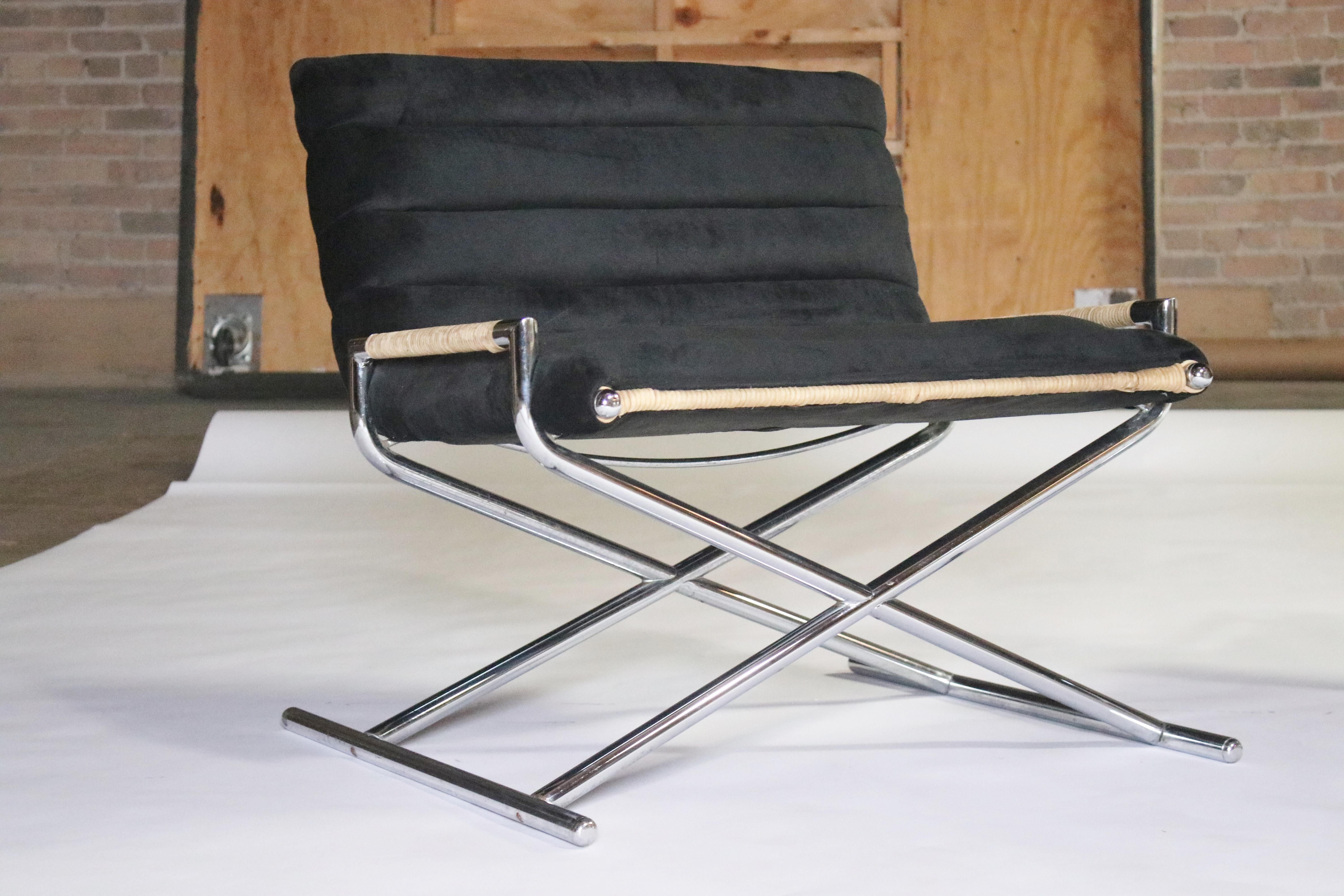 Ward Bennett Brickell Sled Chairs In Good Condition In Chicago, IL