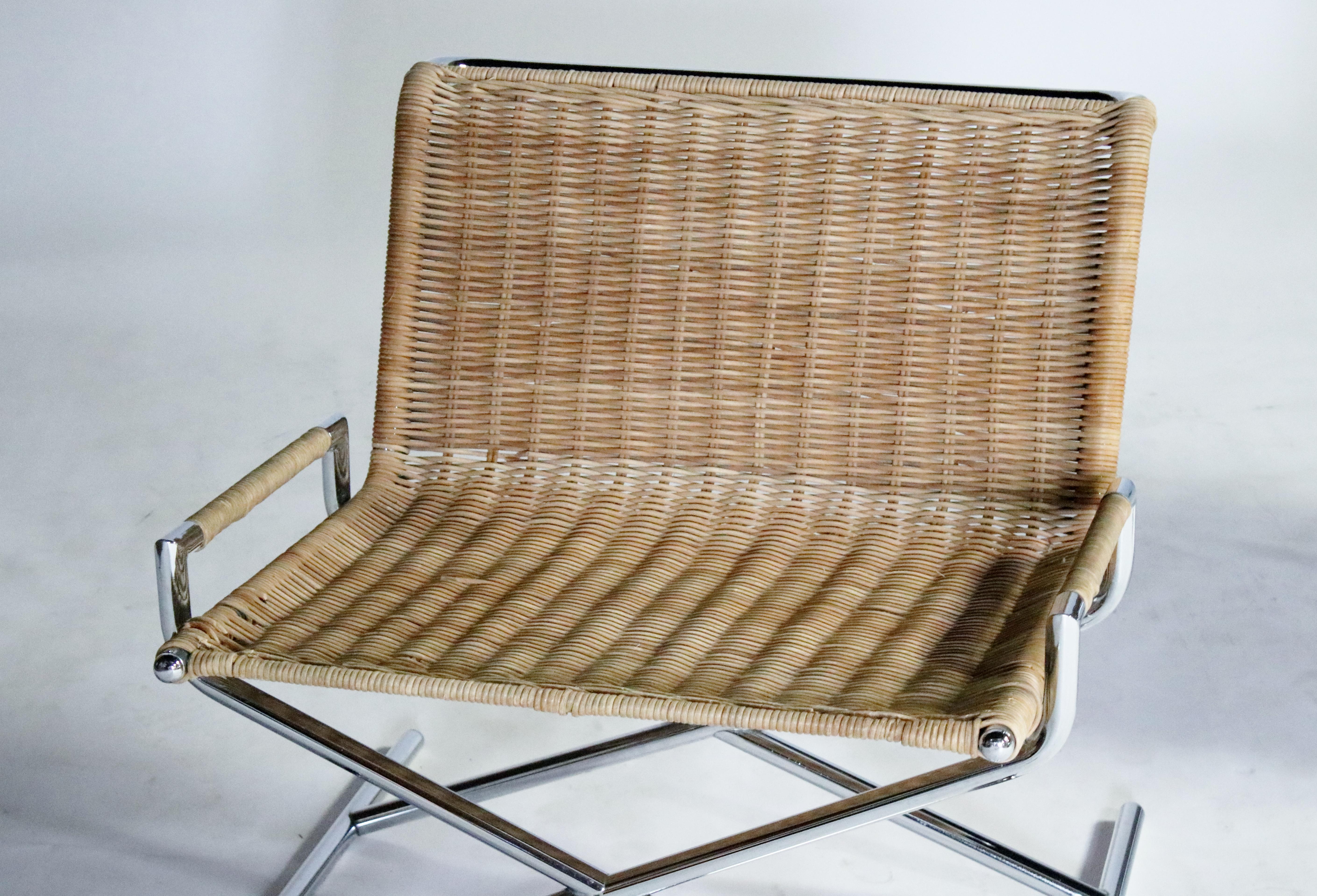 Fabric Ward Bennett Brickell Sled Chairs