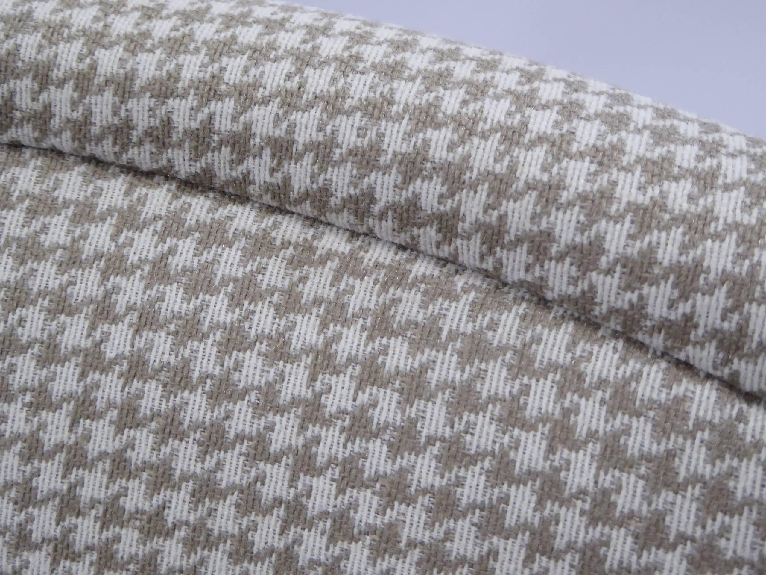 Ward Bennett Bumper Bürostuhl in Houndstooth Brickel Associates (Moderne der Mitte des Jahrhunderts)