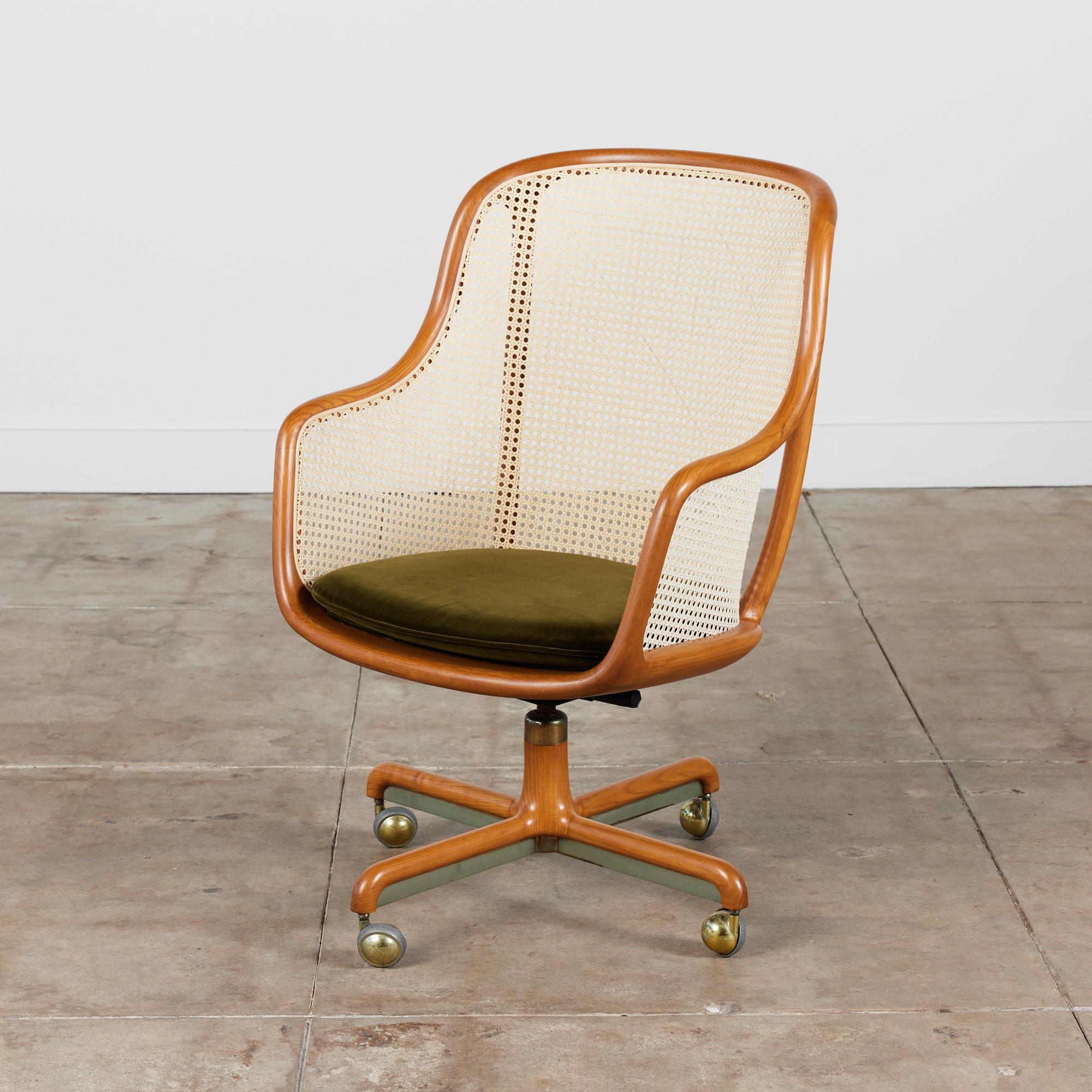 rattan desk chair