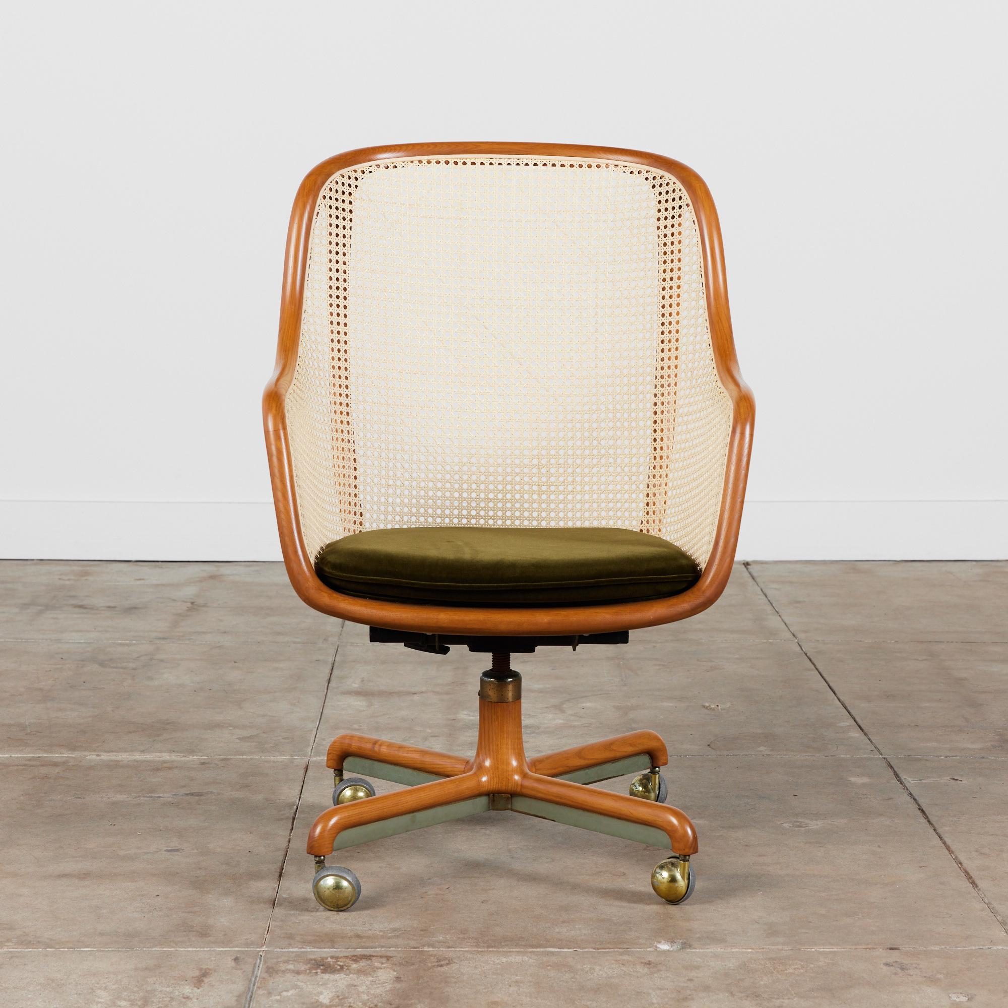 rattan office chair