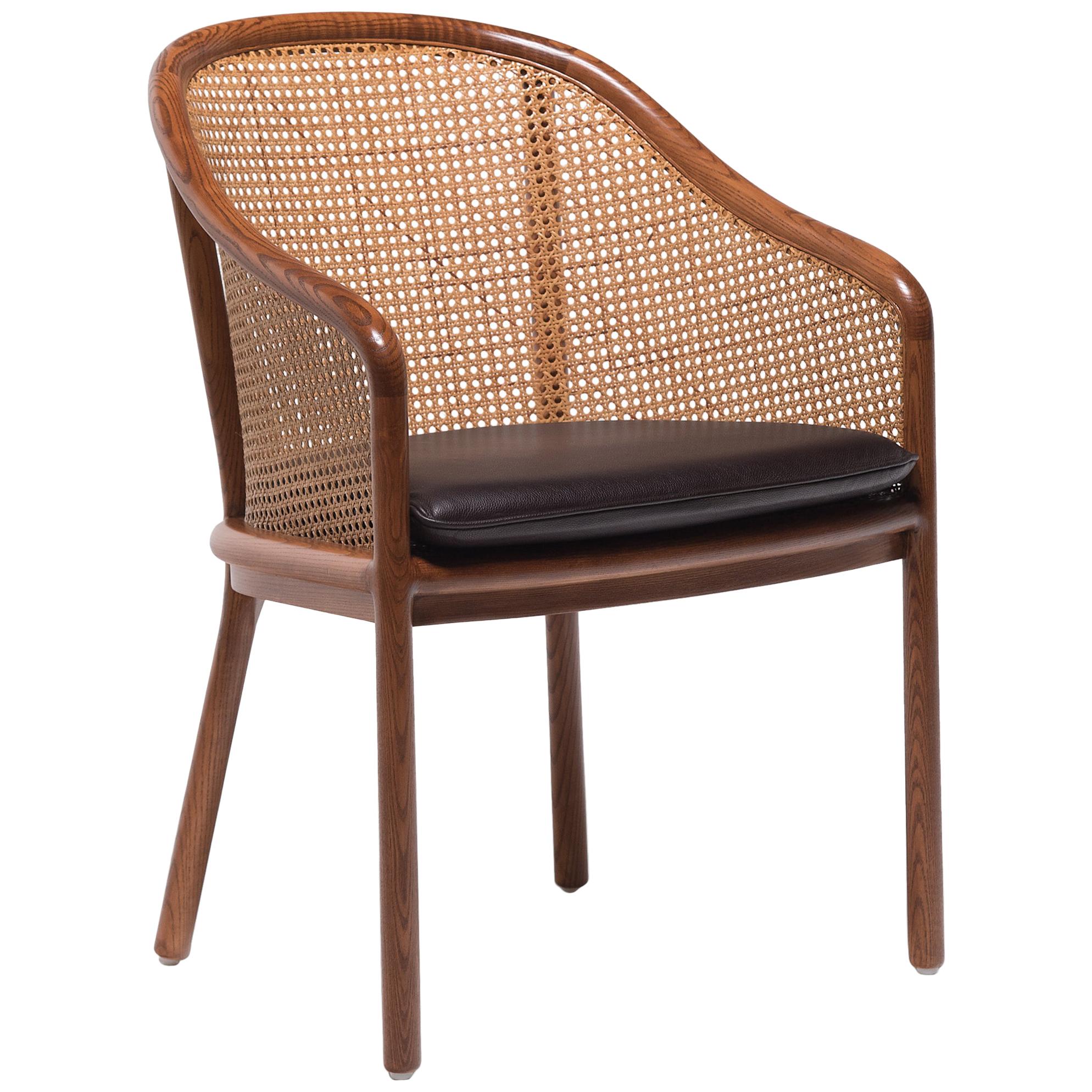 Ward Bennett Cane Landmark Lounge Chair