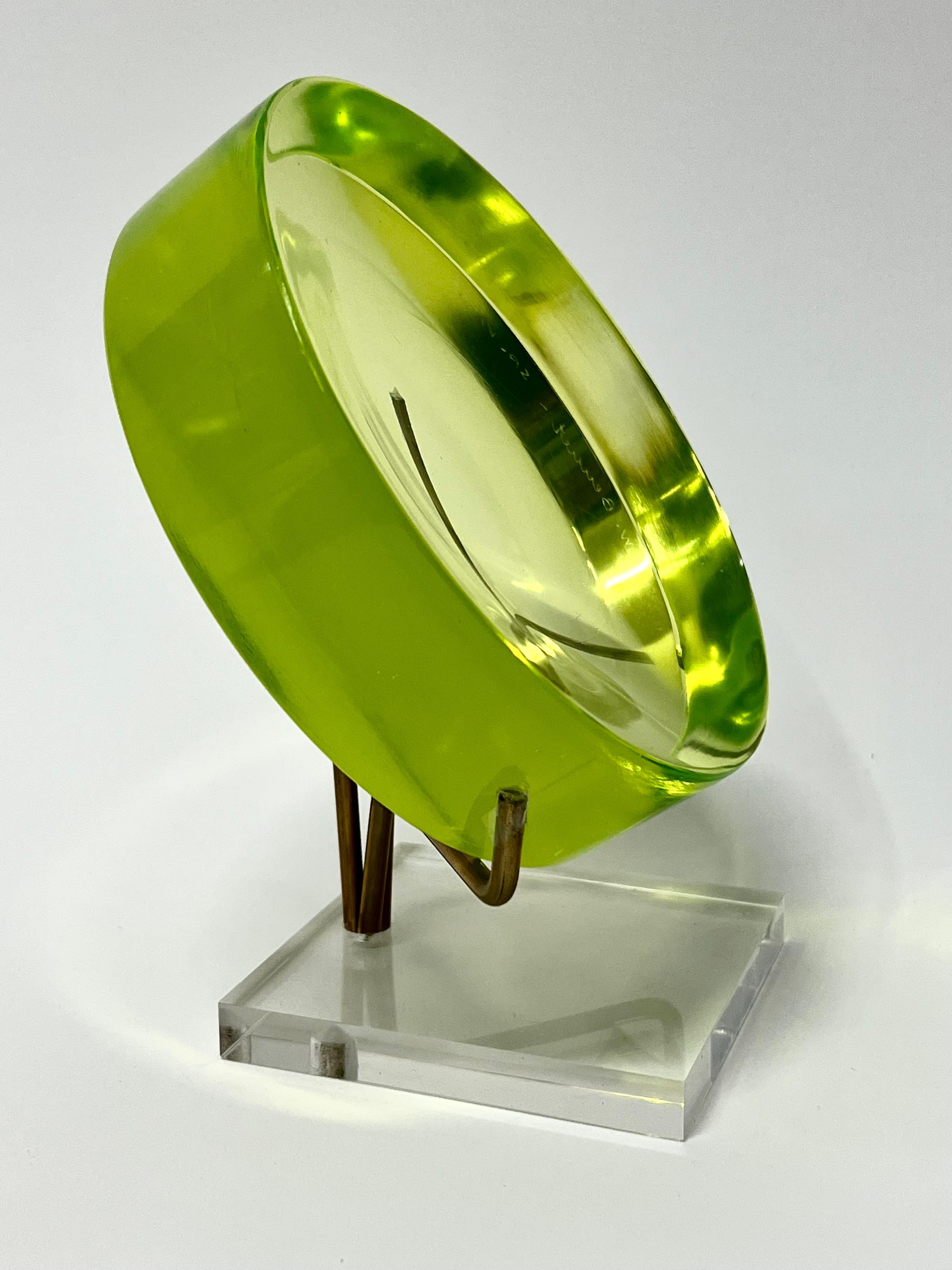 Ward Bennett Concave Glass Vide-Poche for Salviati, C1964 5