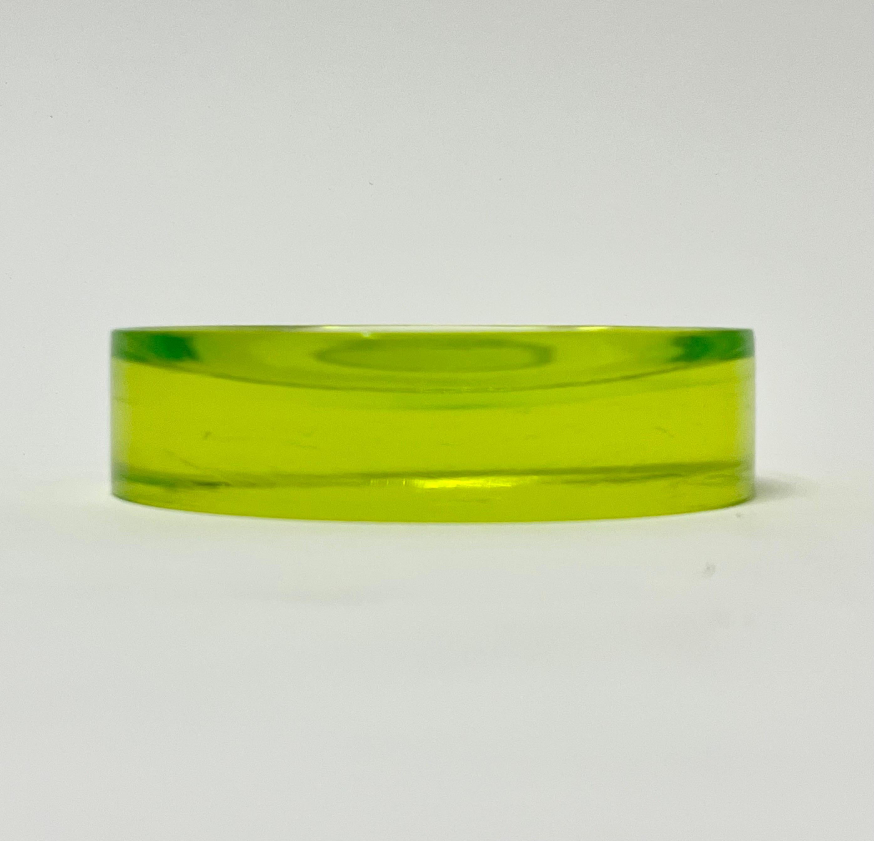 American Ward Bennett Concave Glass Vide-Poche for Salviati, C1964