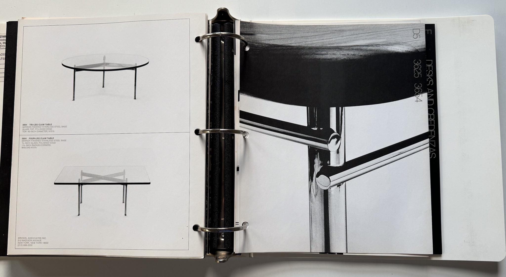 Ward Bennett Designs for Brickel Associates (2 Volumes) For Sale 2