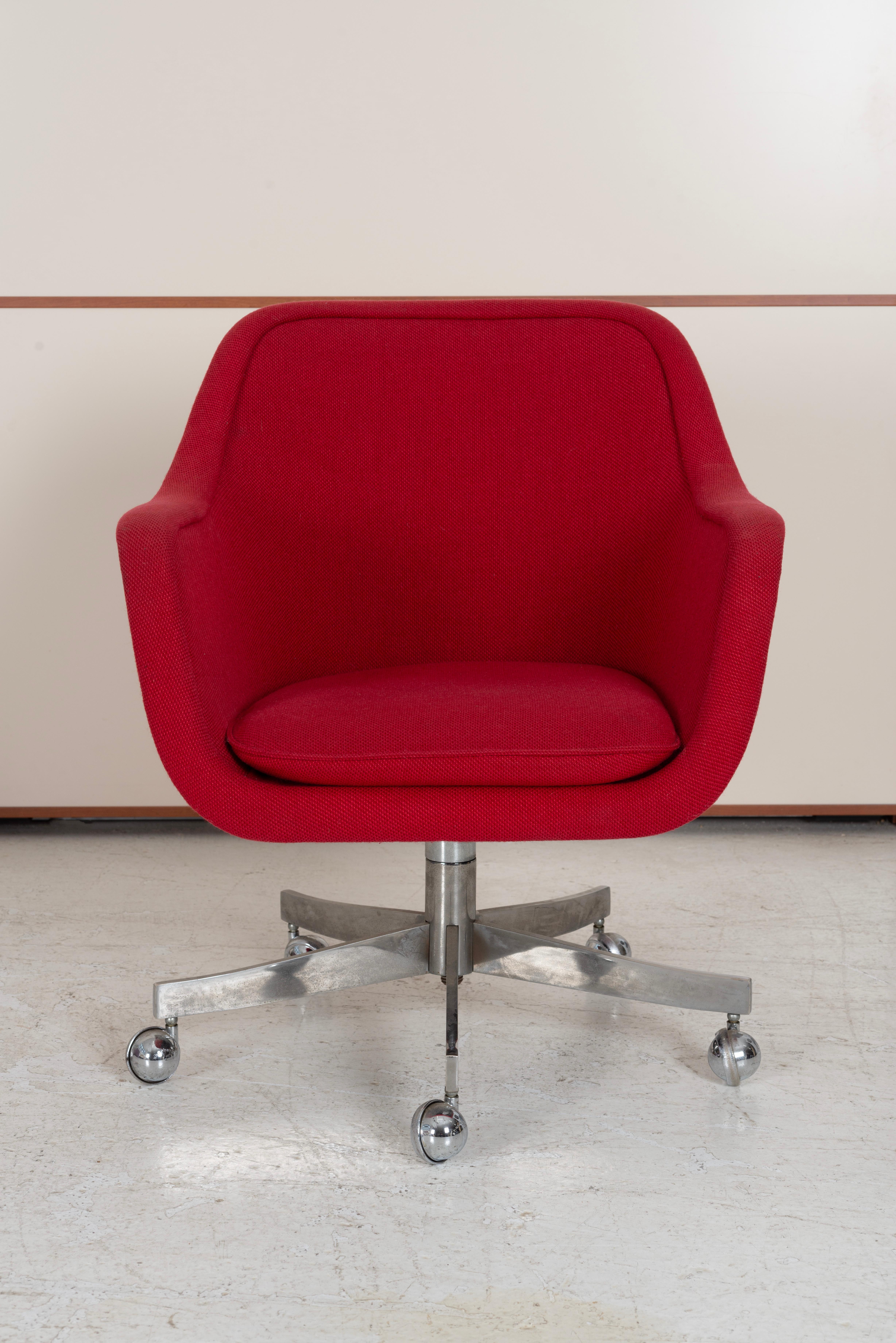 Mid-Century Modern Chaise de bureau Ward Bennett pour Brickell Associates en vente