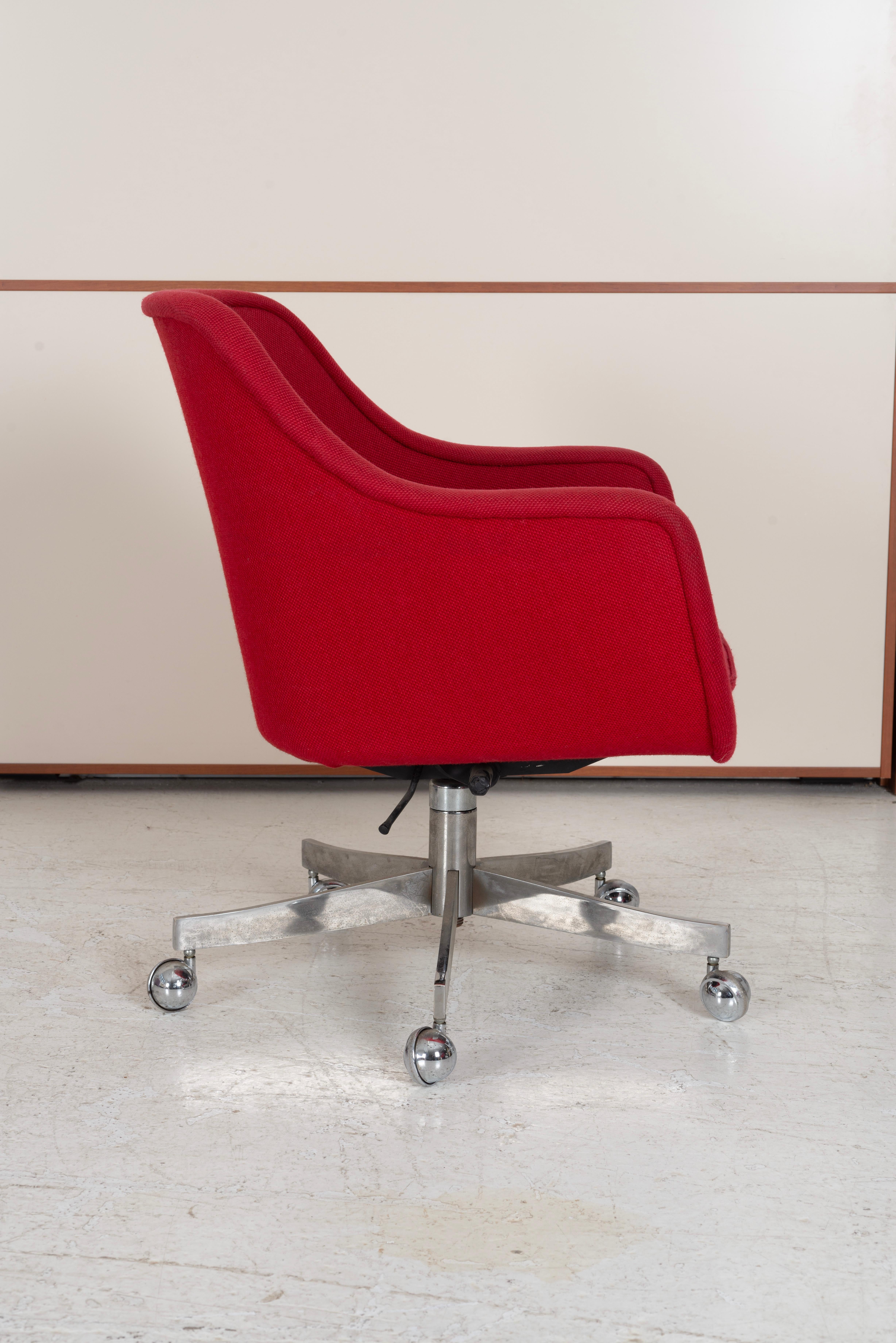 Chaise de bureau Ward Bennett pour Brickell Associates Bon état - En vente à Chicago, IL