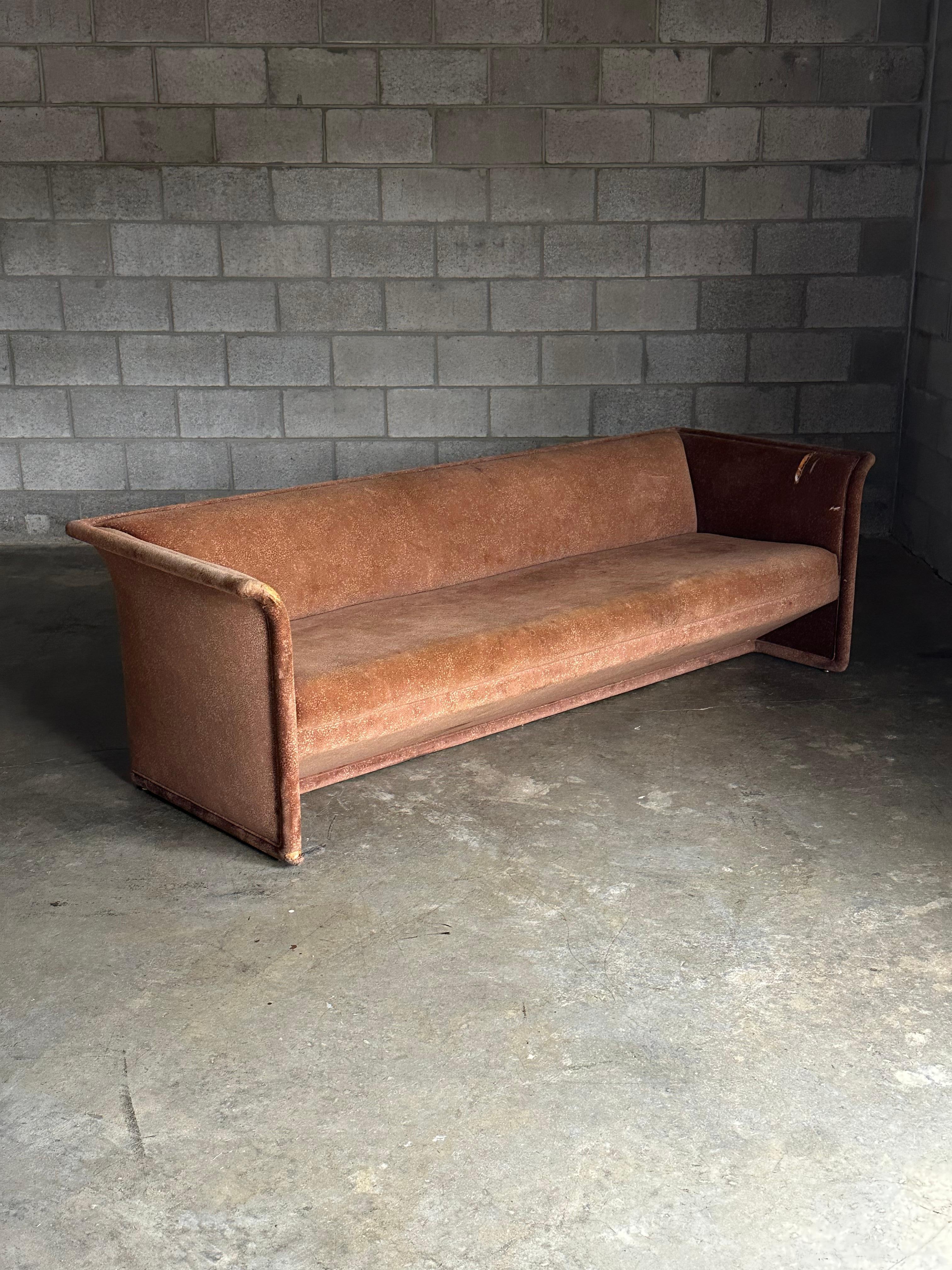 Post-Modern Ward Bennett for Brickel Associates Postmodern Sofa