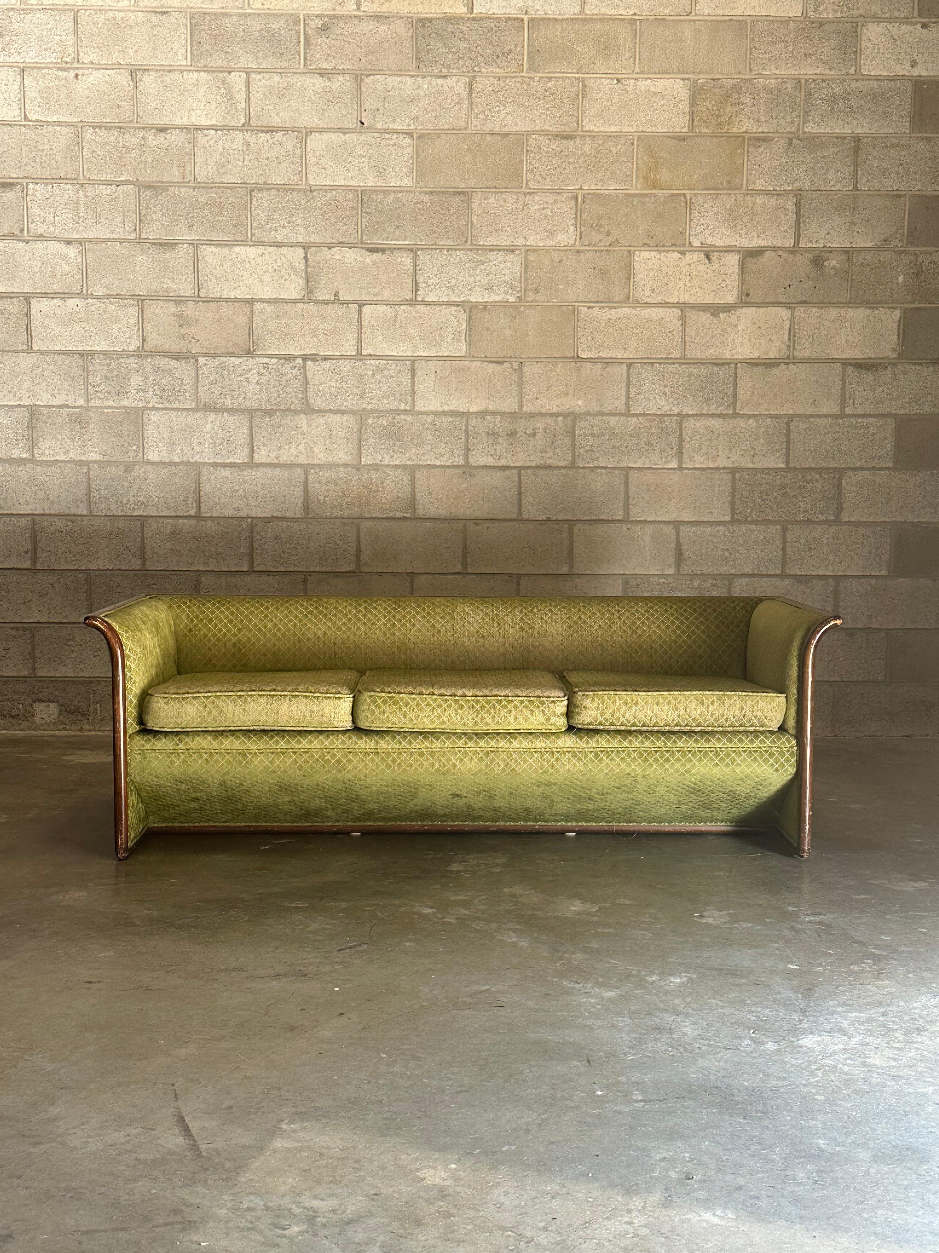 Post-Modern Ward Bennett for Brickel Associates Postmodern Sofa