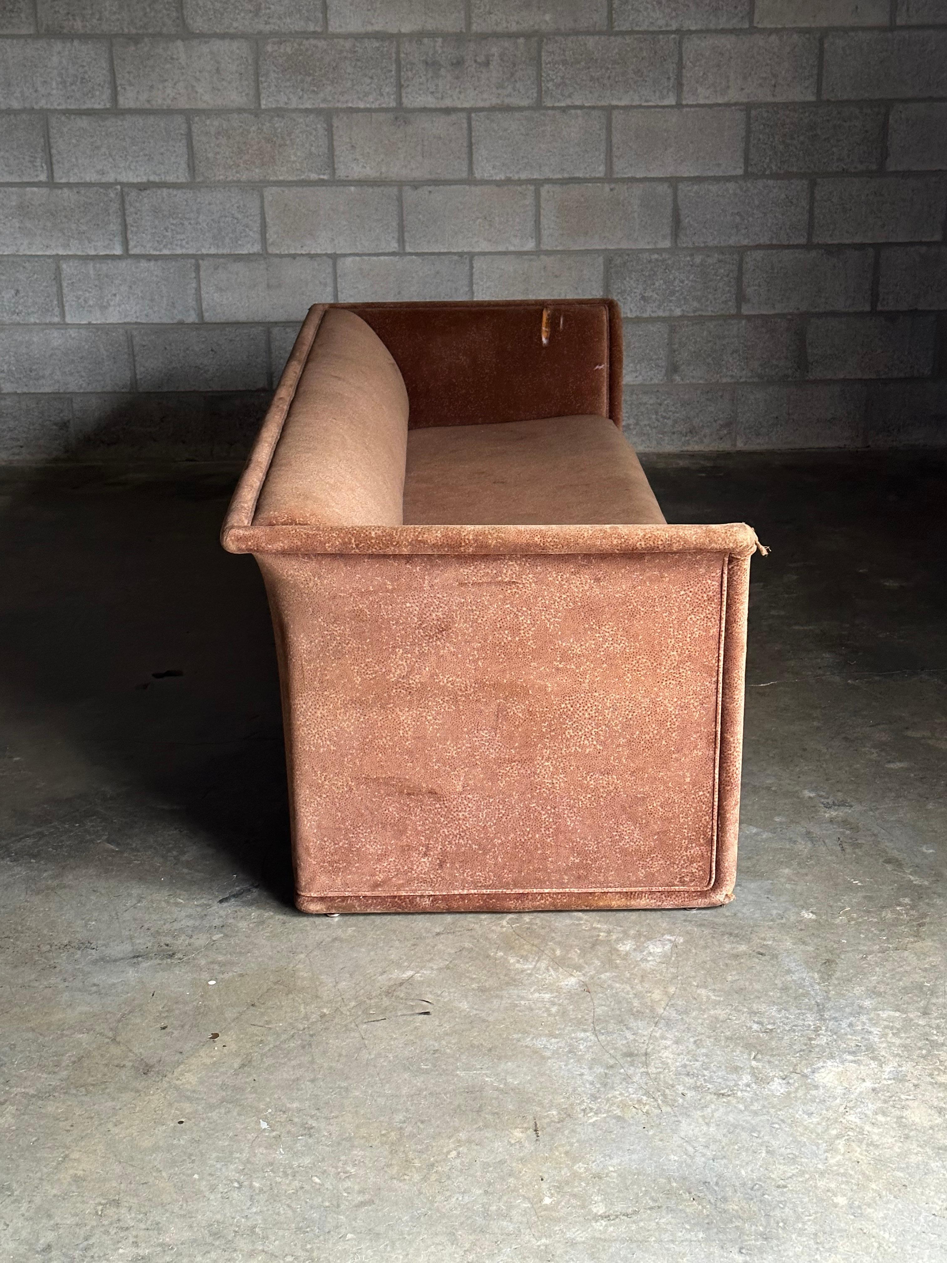 American Ward Bennett for Brickel Associates Postmodern Sofa