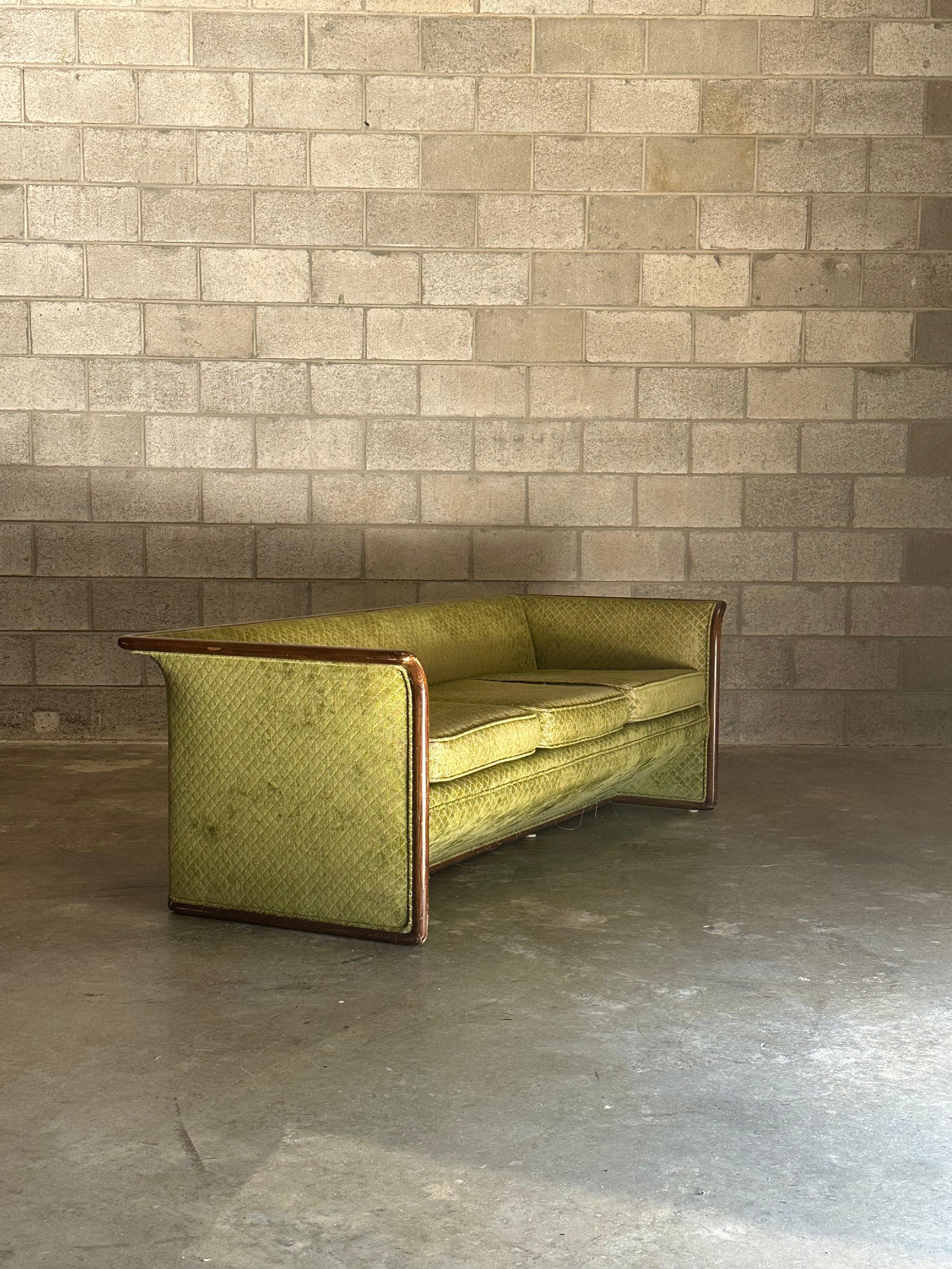 American Ward Bennett for Brickel Associates Postmodern Sofa