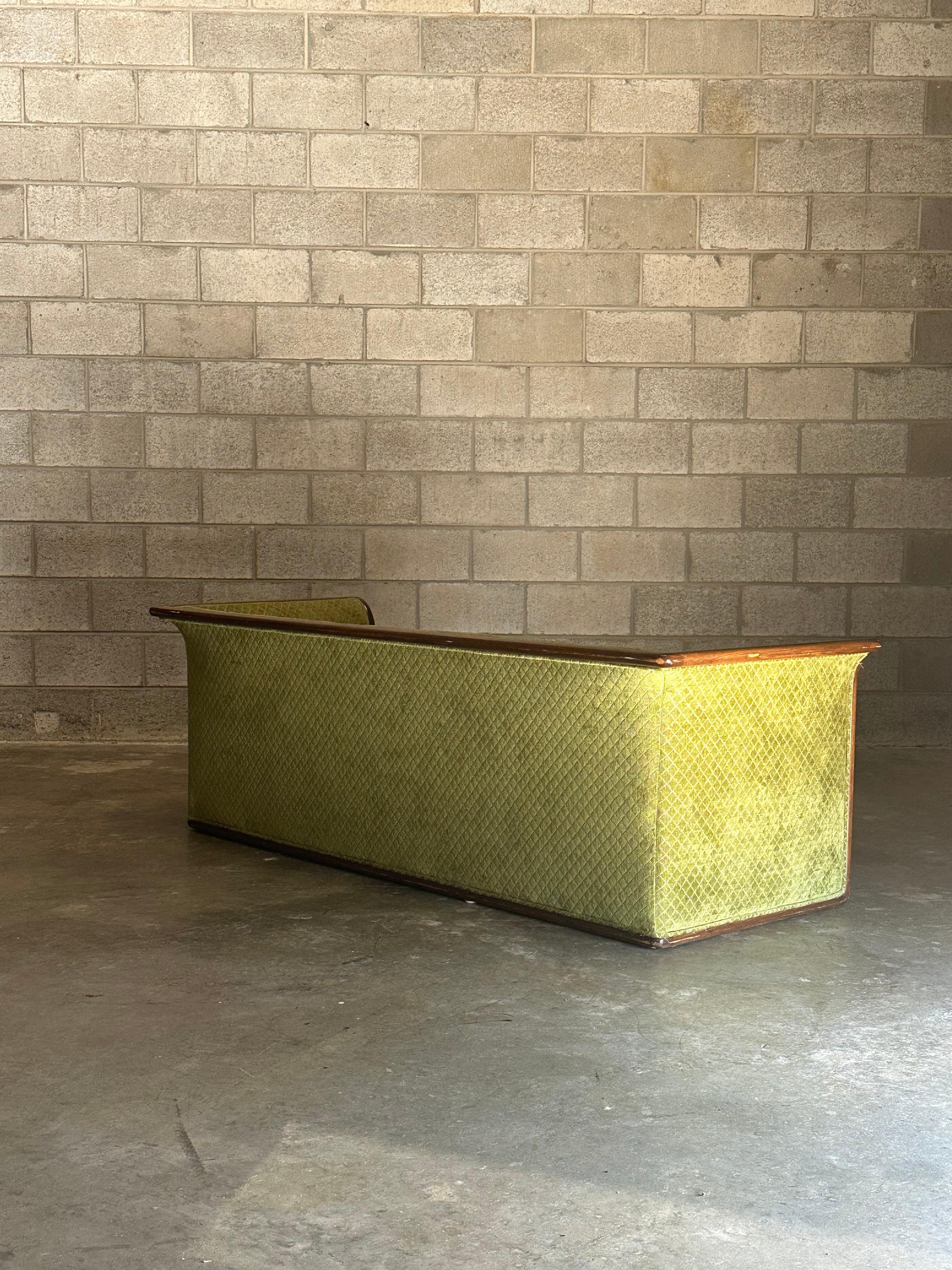 Late 20th Century Ward Bennett for Brickel Associates Postmodern Sofa
