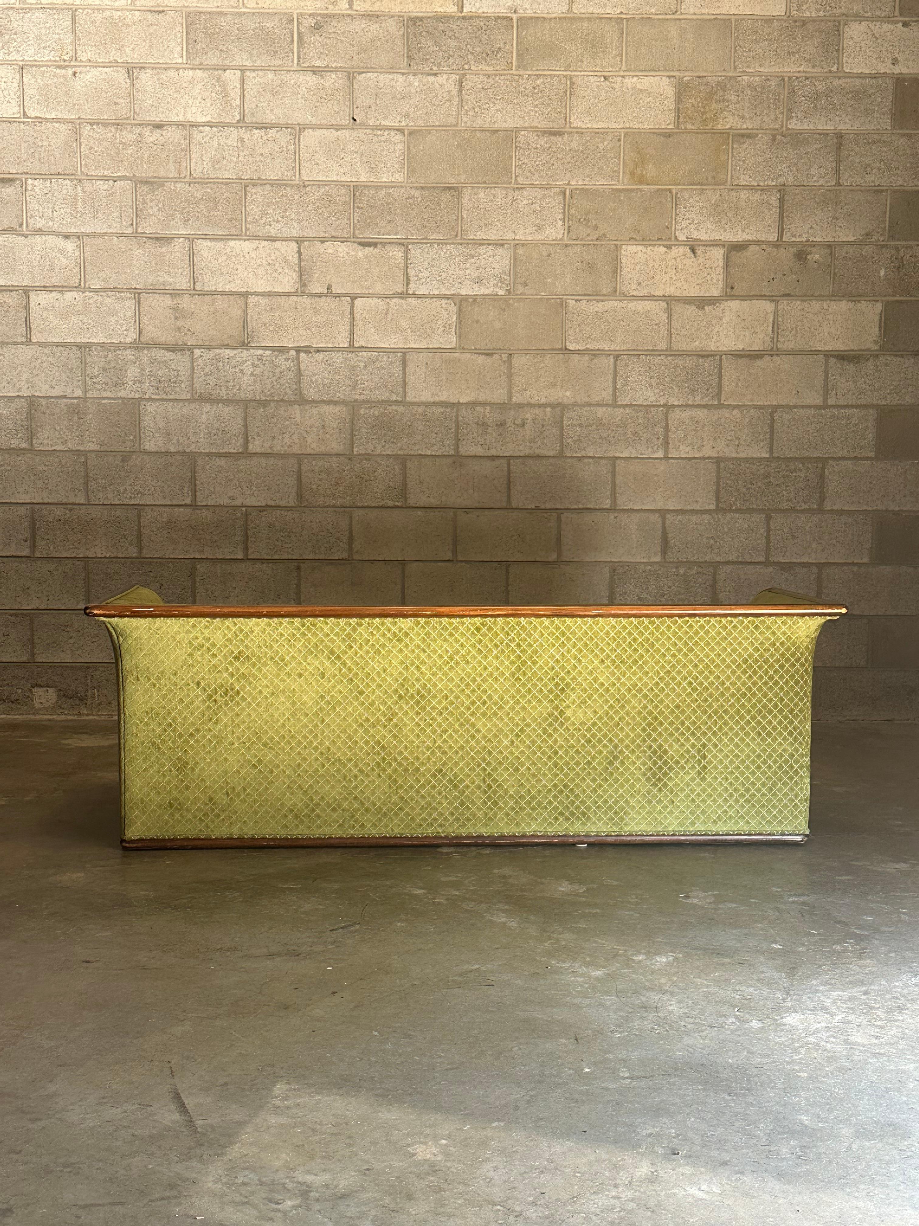 Upholstery Ward Bennett for Brickel Associates Postmodern Sofa
