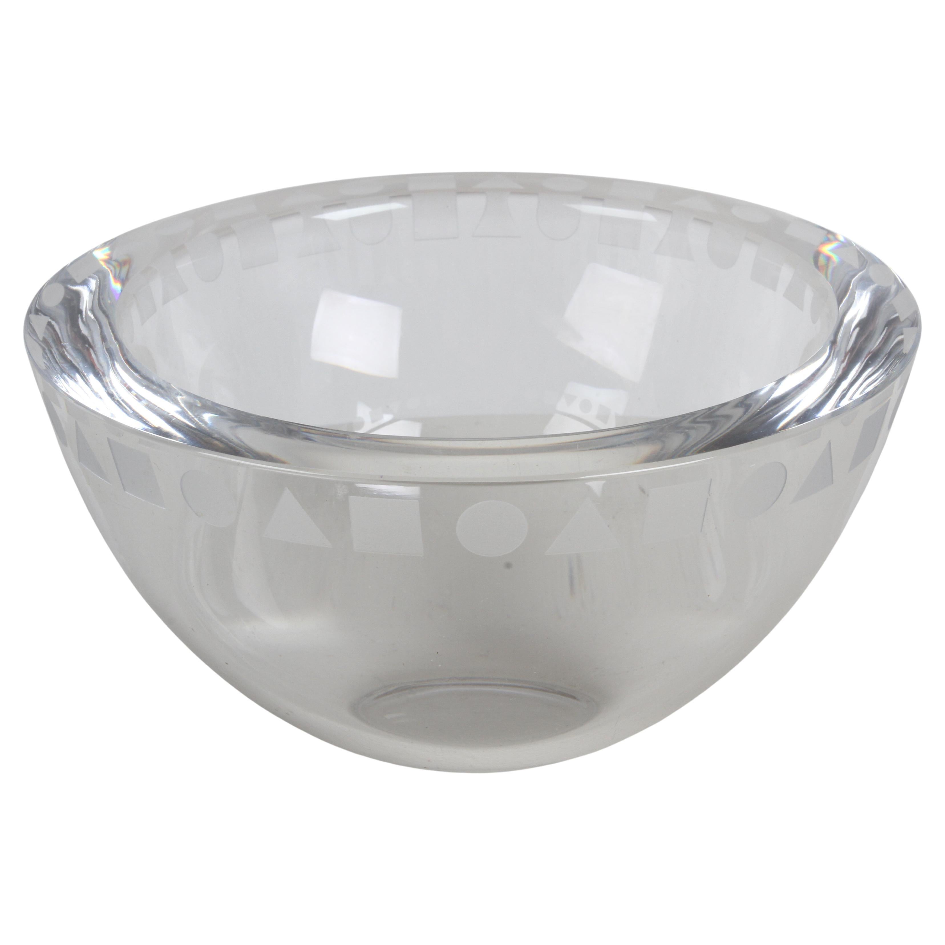Ward Bennett for Sasaki Japan - Crystal bowl Sengai
s Picture of the Universe For Sale