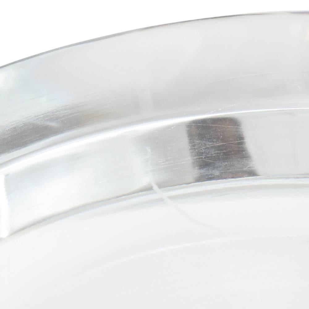 concave glass dish