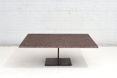 Ward Bennett I-Beam Granite Coffee Table, 1970