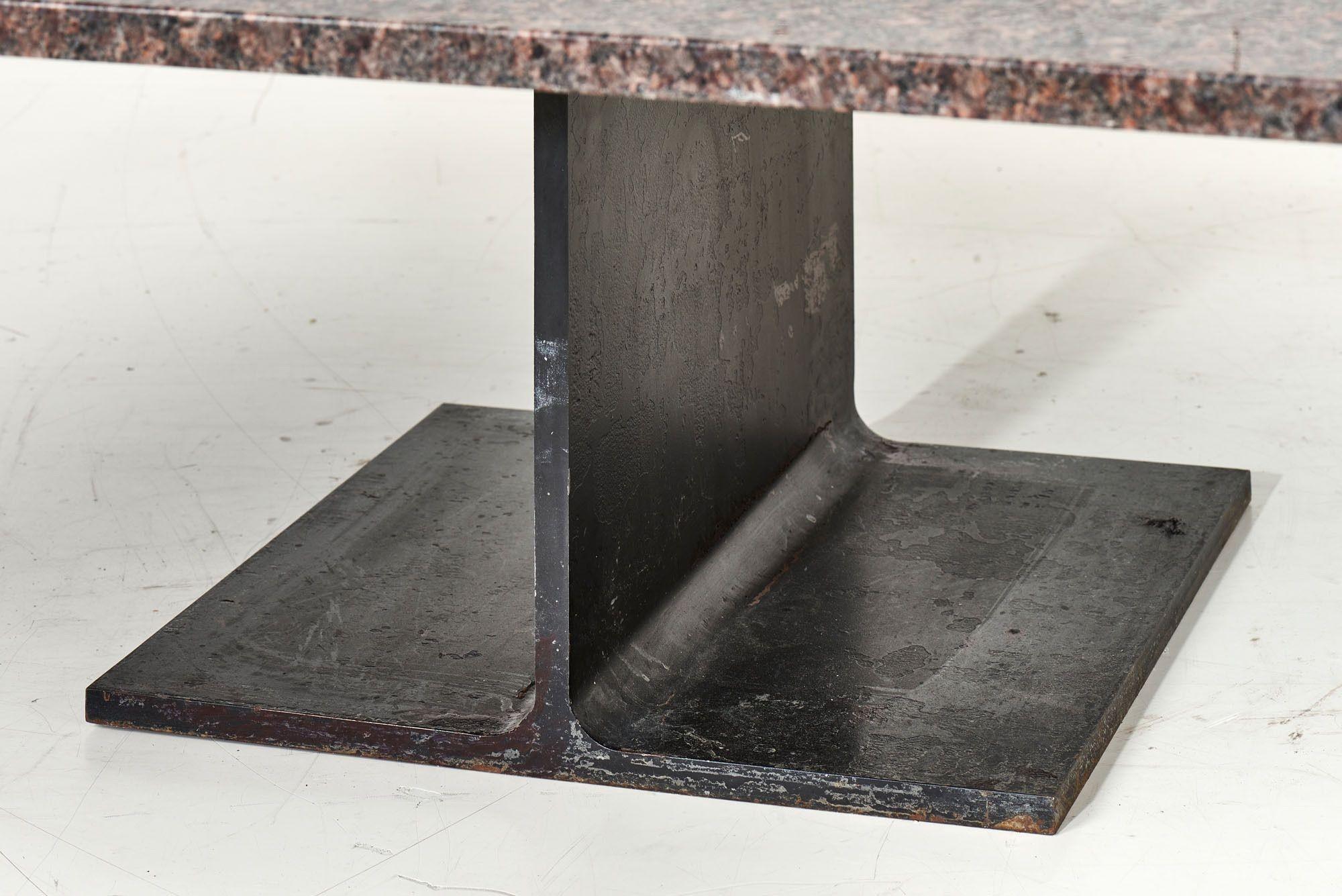 Table basse I-Beam de Ward Bennett, 1970 Bon état - En vente à Chicago, IL