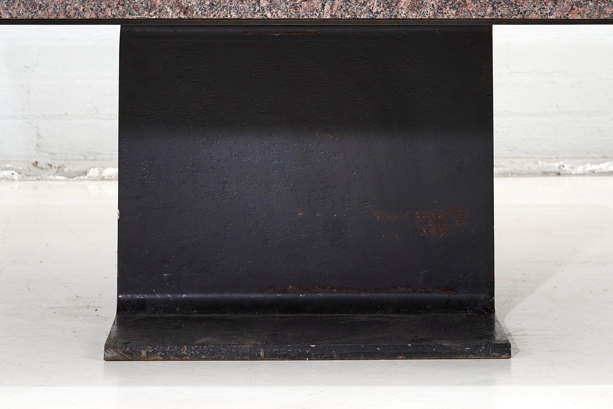 Fin du 20e siècle Table basse I-Beam de Ward Bennett, 1970 en vente
