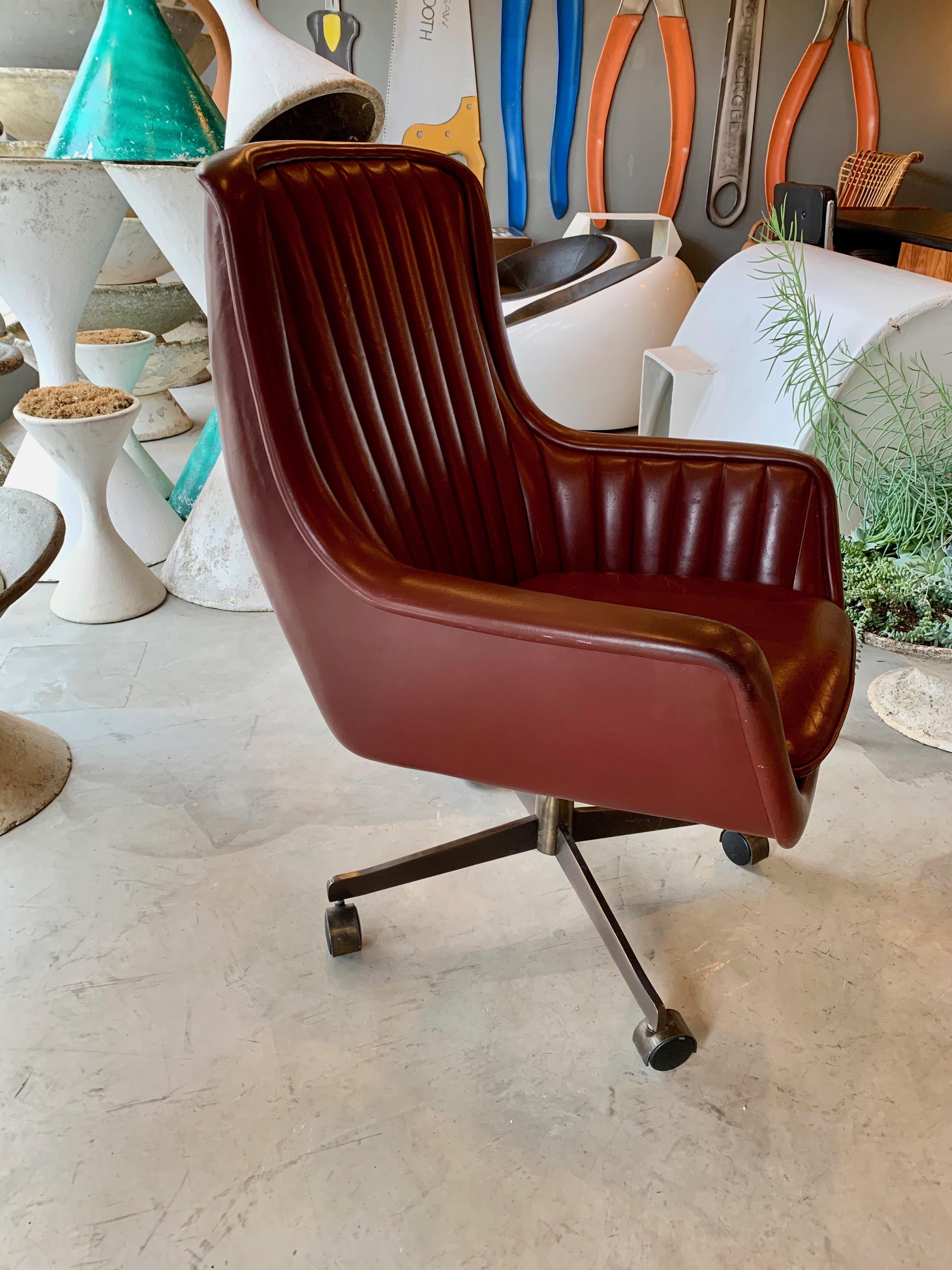 American Ward Bennett Leather Desk Chair