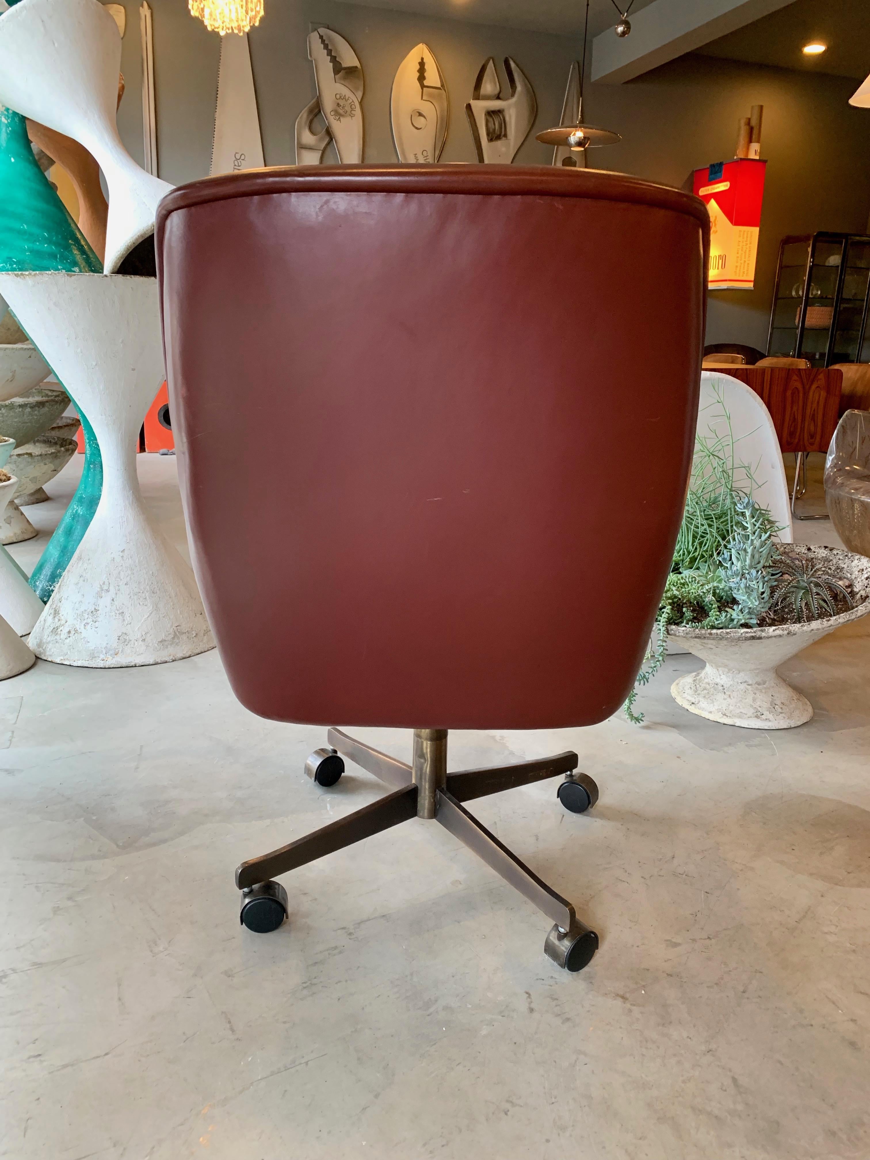 Bronze Ward Bennett Leather Desk Chair