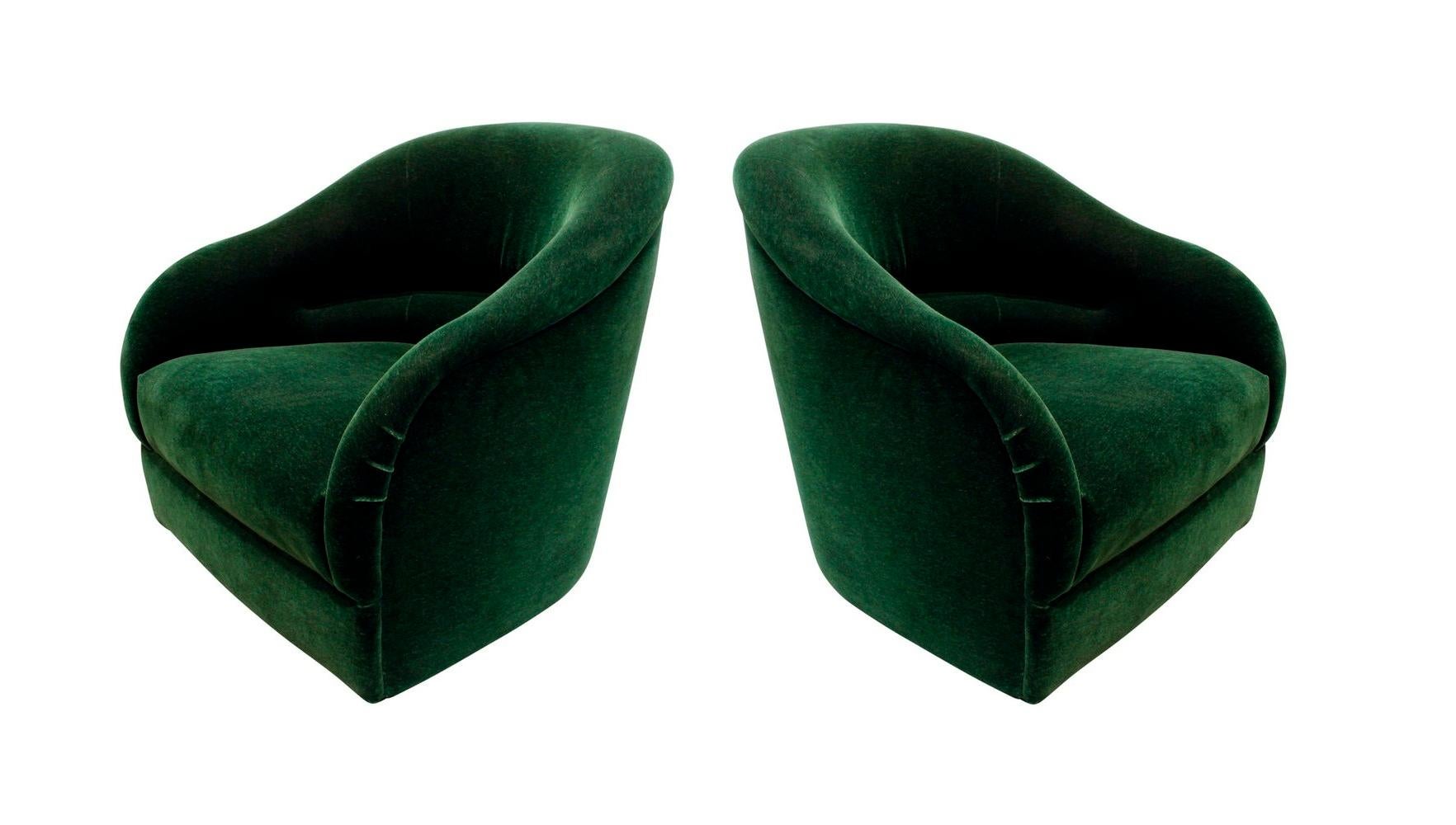 American Ward Bennett Lounge Chairs for Brickel Associates Inc