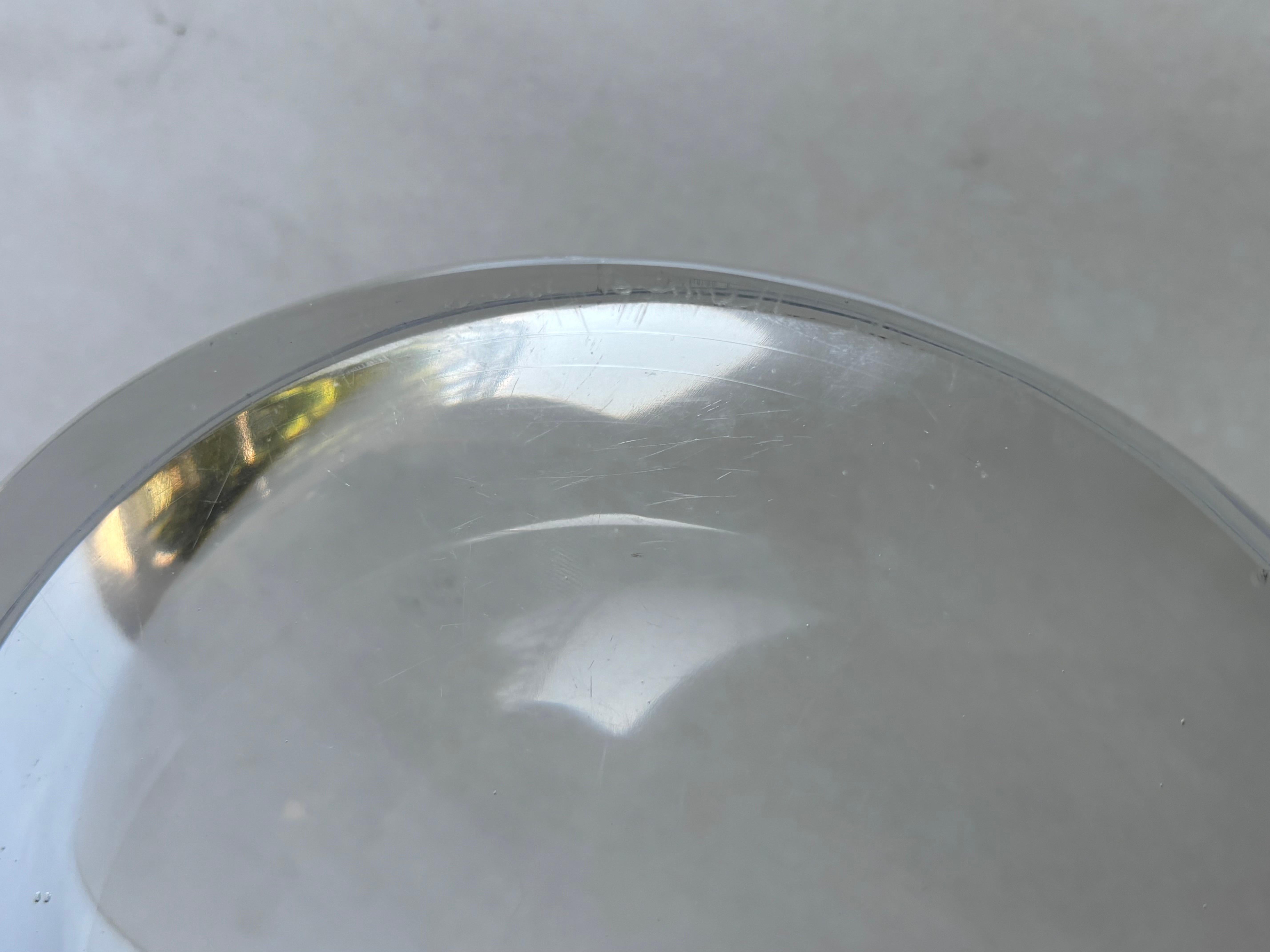 Ward Bennett Murano glass bowl/ Vide-Poche by Salviati , signed (Handgefertigt) im Angebot