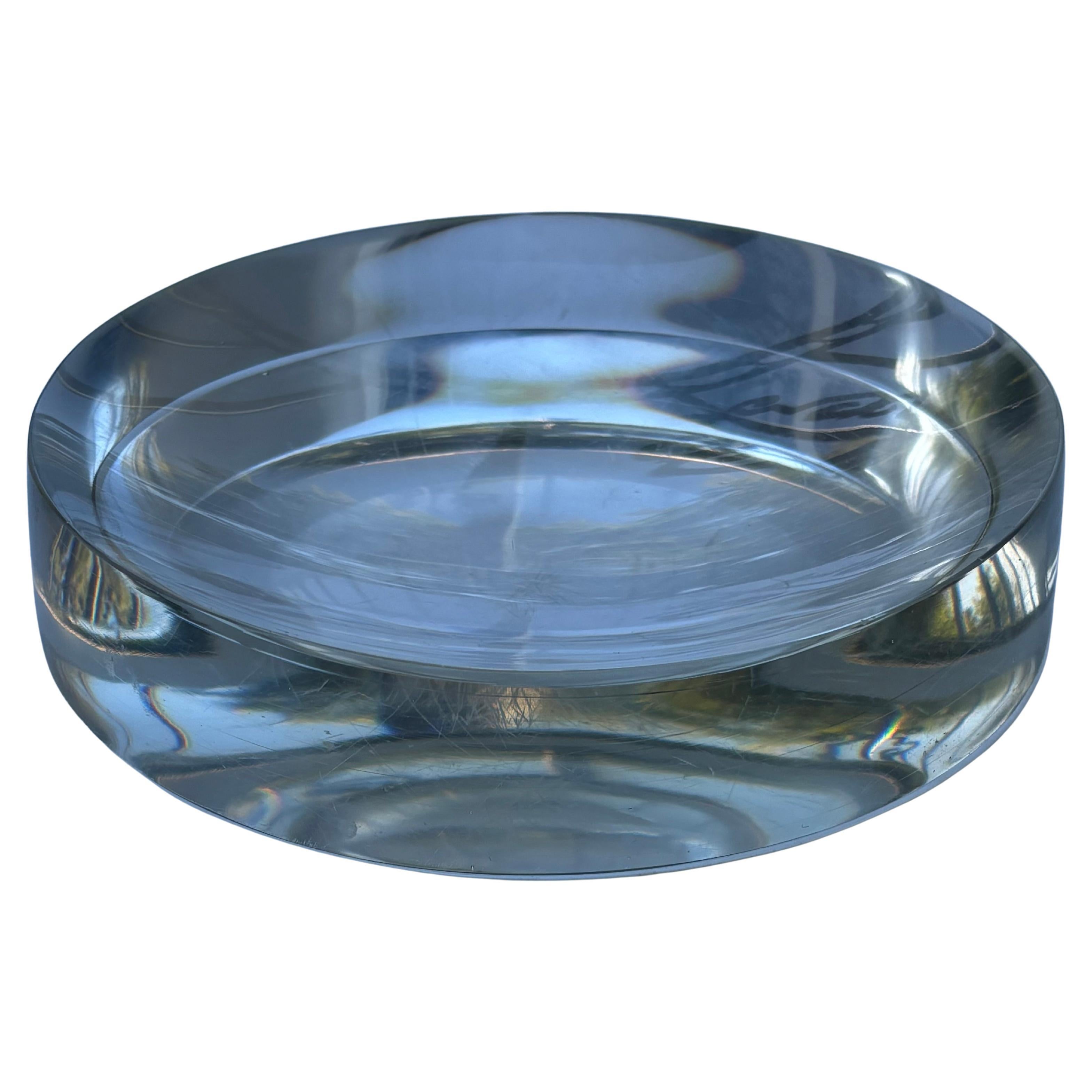 Ward Bennett Murano glass bowl/ Vide-Poche by Salviati , signed im Angebot