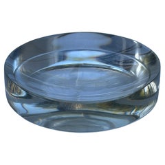 Ward Bennett Murano glass bowl/ Vide-Poche by Salviati , signed