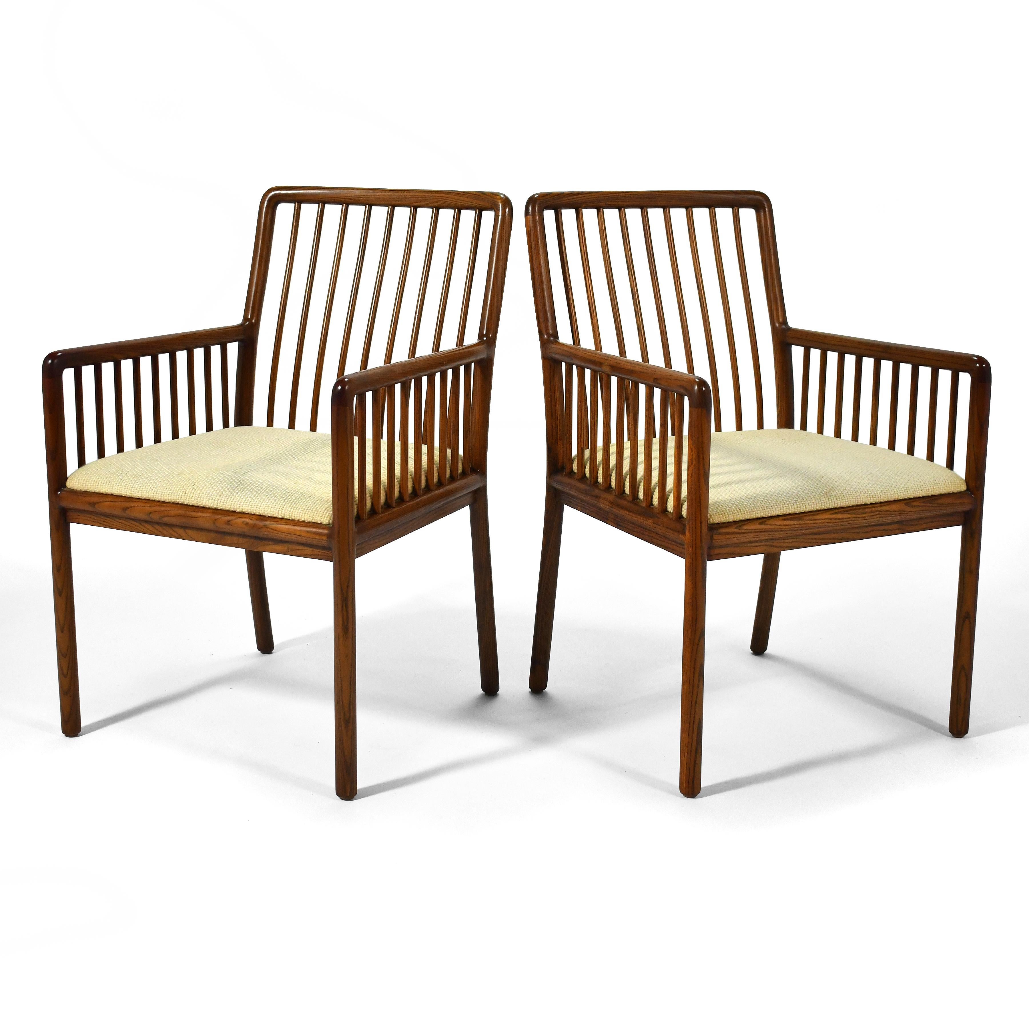 Late 20th Century Ward Bennett Pair of Armchairs For Sale