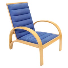 Ward Bennett Reclining Lounge Chair in Ash for Brickel