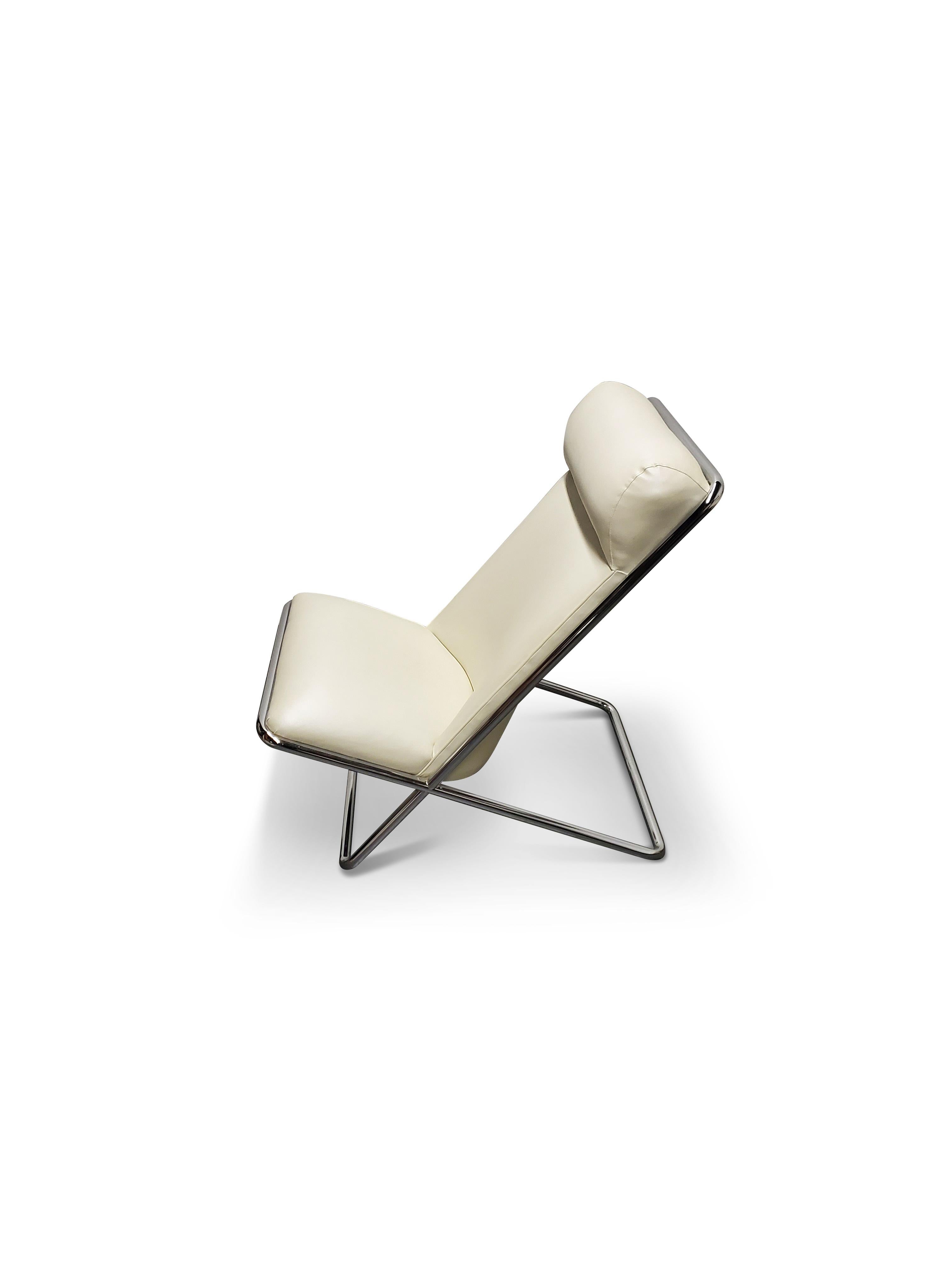 20th Century Ward Bennett Scissor Lounge Chair  For Sale