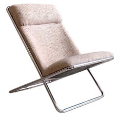 Ward Bennett Scissor Lounge Chair 