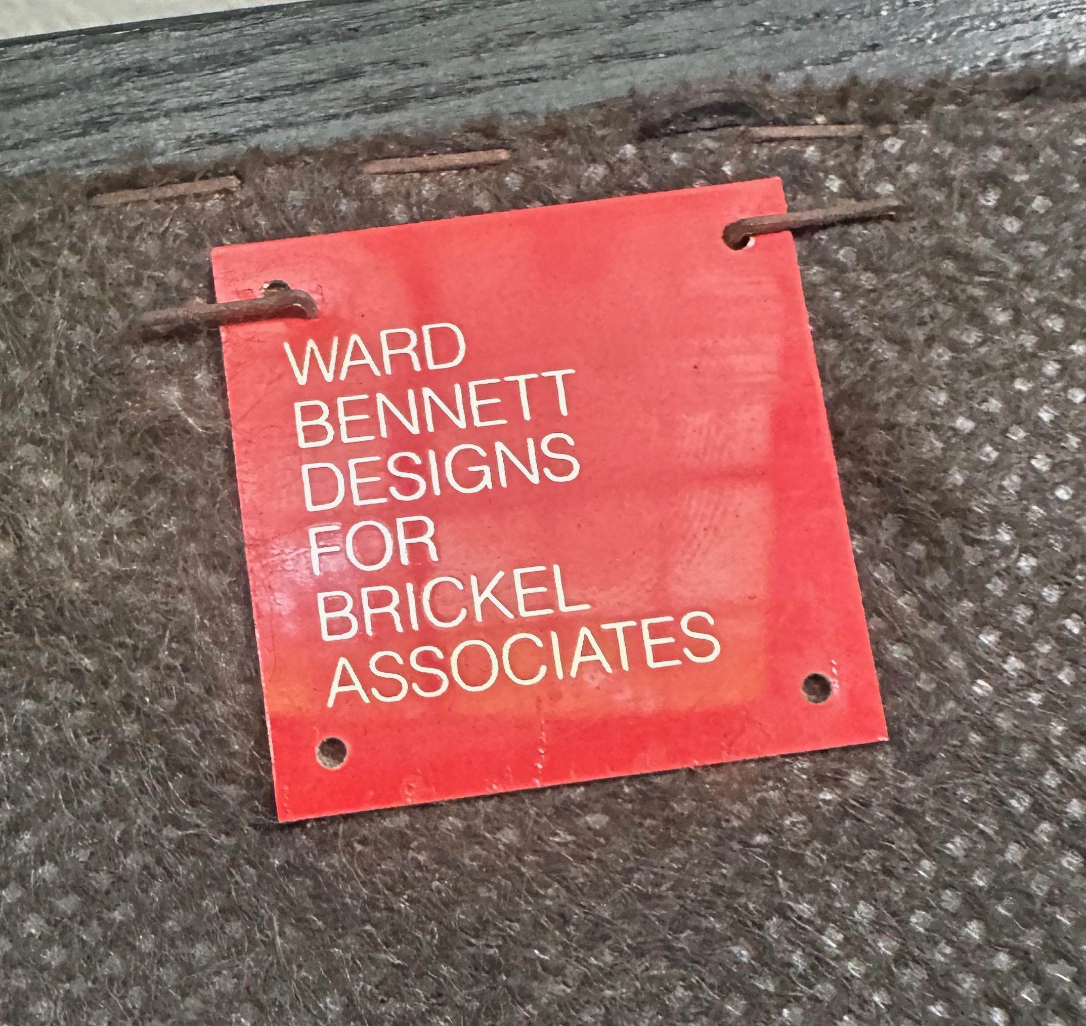 Set di quattro rare sedie Landmark Variation di Ward Bennetts per Brickel Associates in vendita 6
