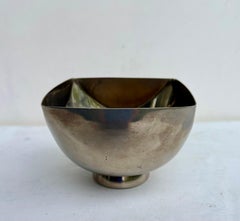 Ward Bennett silver plate bowl