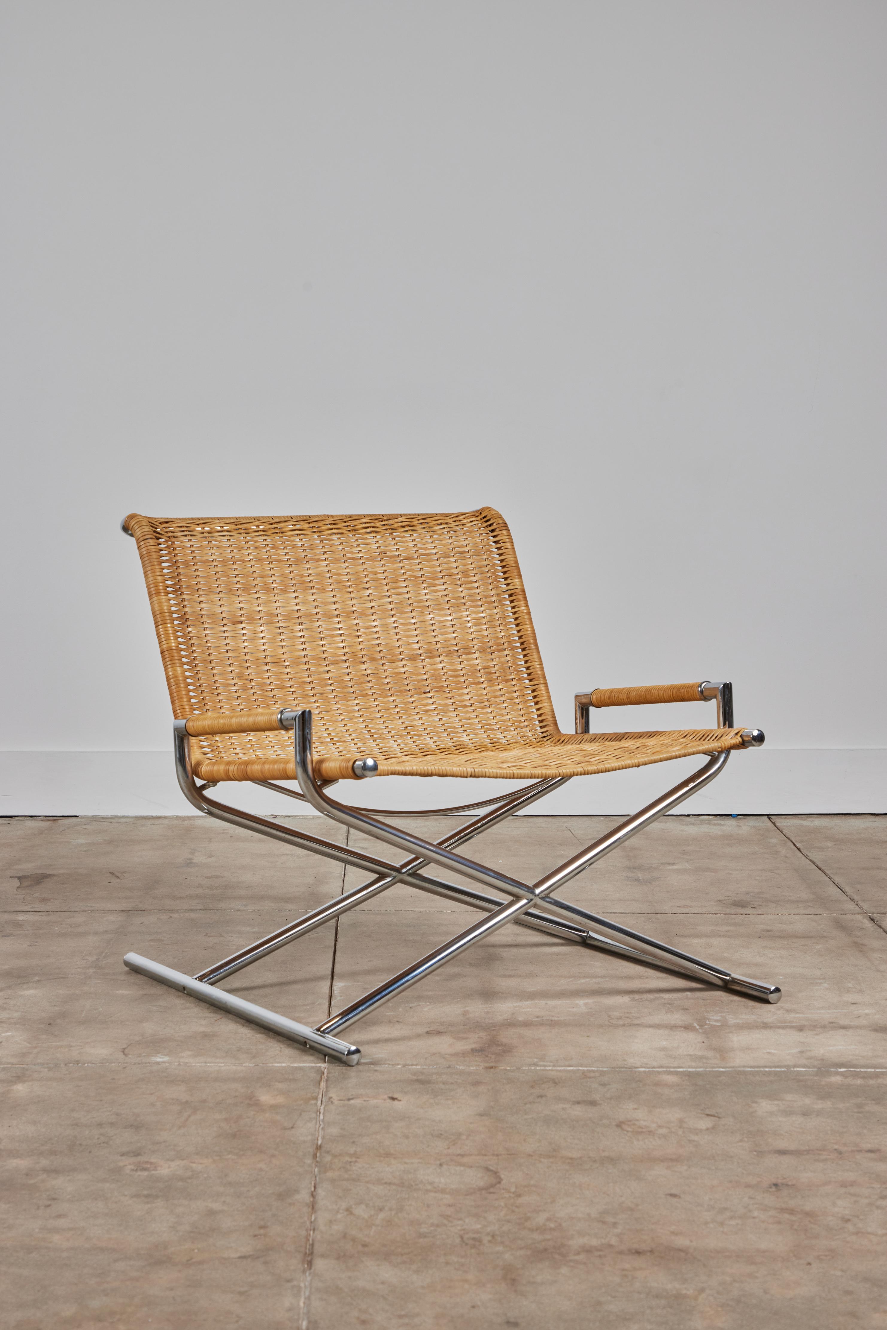 Ward Bennett Sled Lounge Chair for Brickel Associates For Sale 3