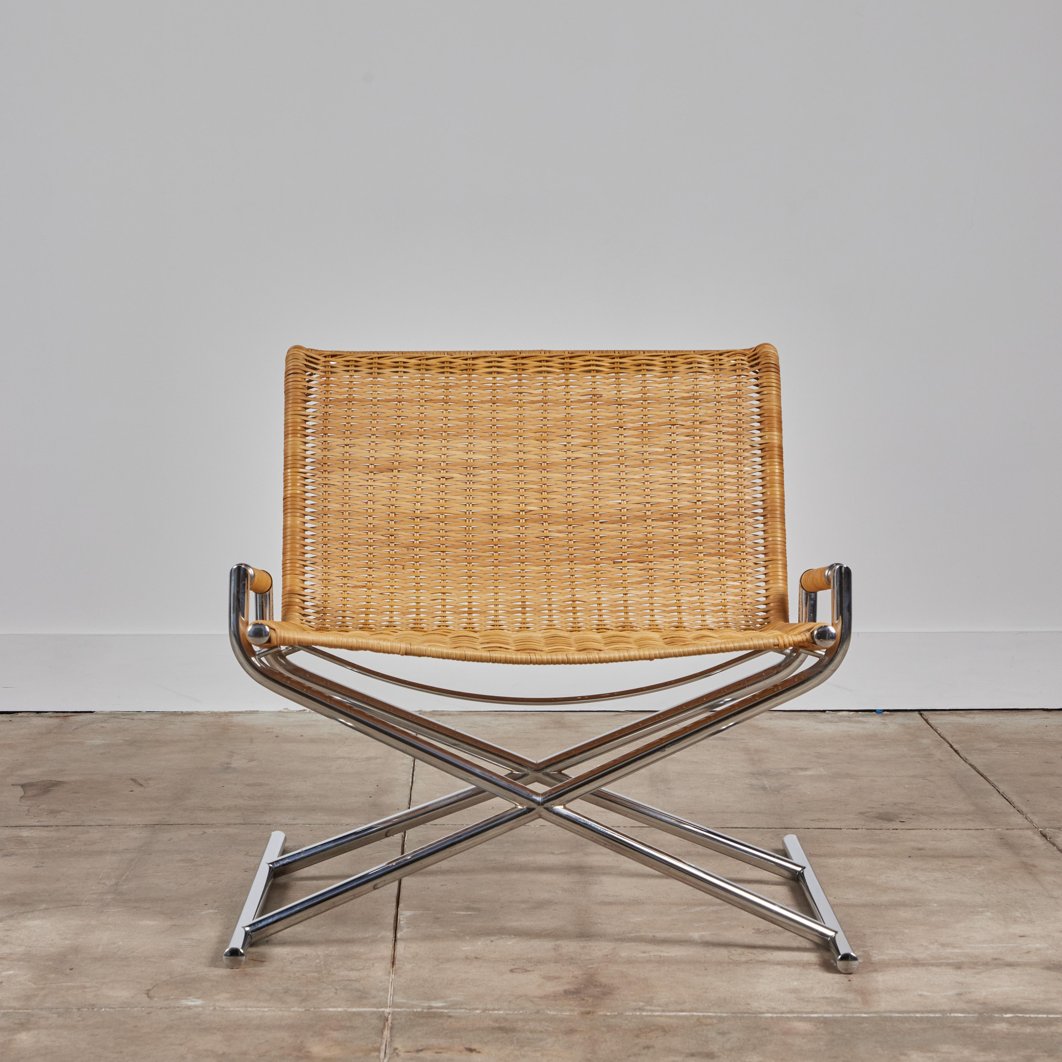 Mid-Century Modern Chaise longue à accoudoirs Ward Bennett pour Brickel Associates en vente