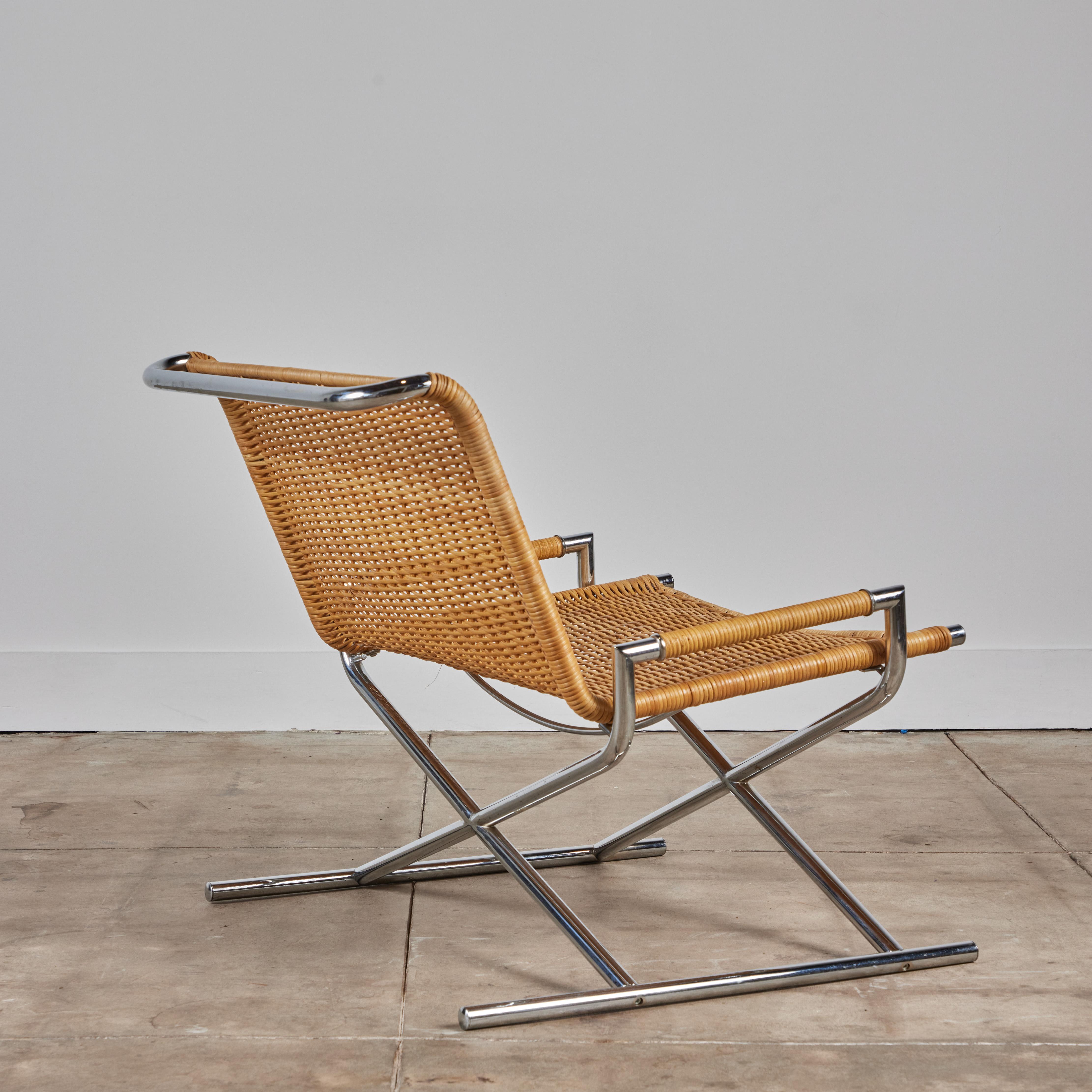 Ward Bennett Sled Lounge Chair for Brickel Associates For Sale 1