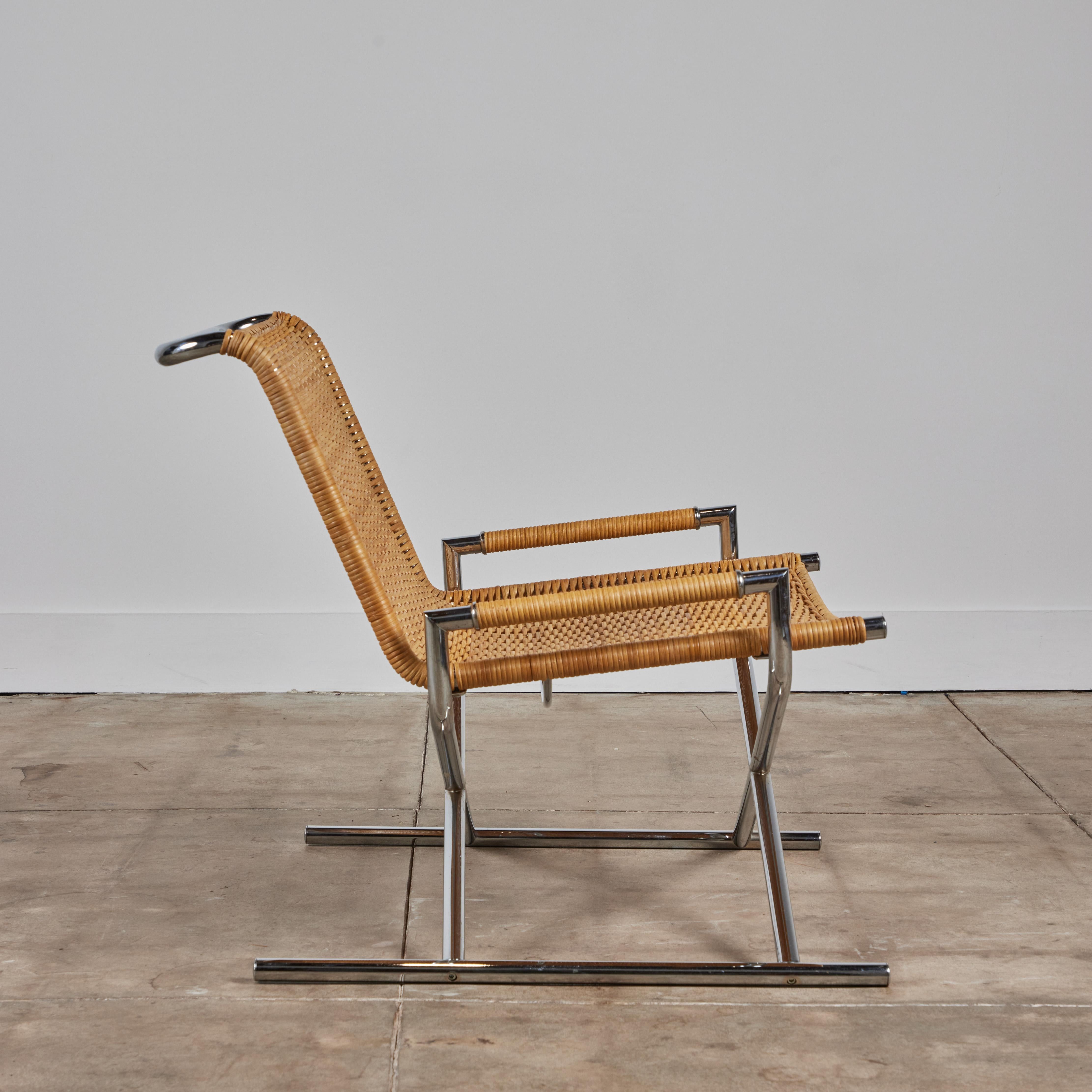 Ward Bennett Sled Lounge Chair for Brickel Associates 2